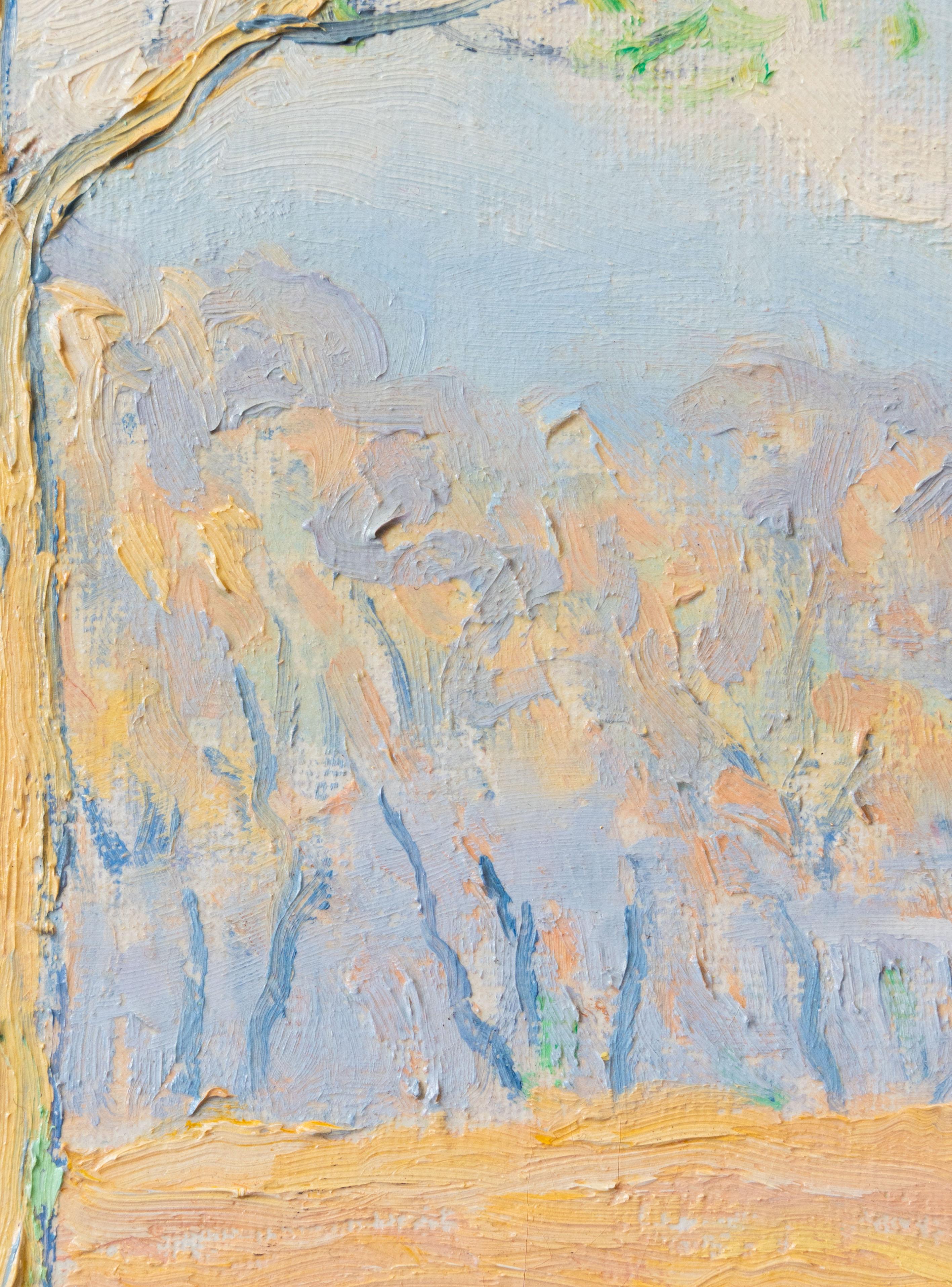 Landscape with Blossom and Distant Hills, Vincent Southward (1911–1981), British For Sale 6