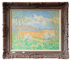Landscape with Blossom and Distant Hills, Vincent Southward (1911–1981), British