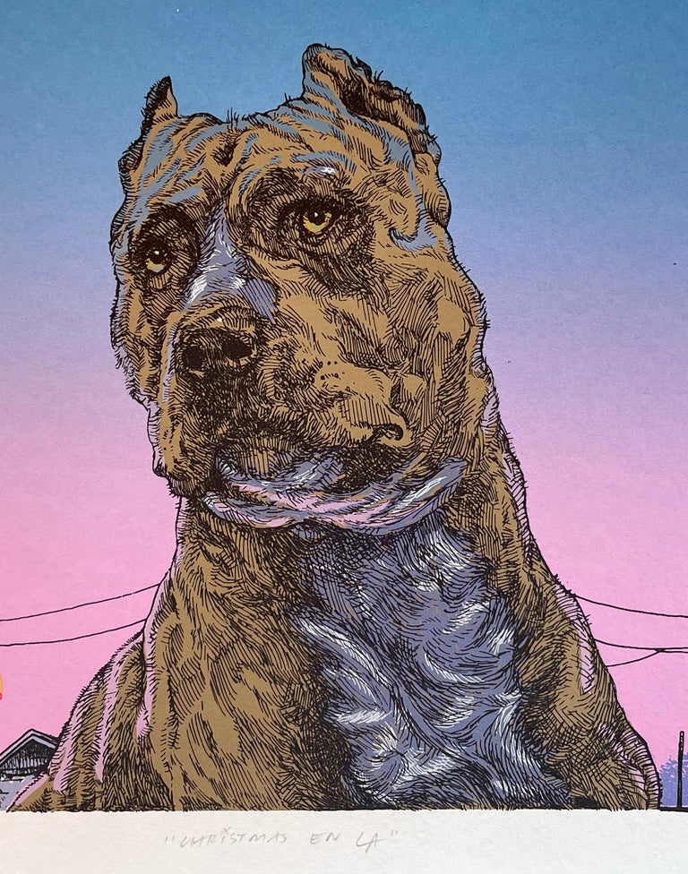 Vincent Valdez Christmas In LA, by Vincent Valdez For Sale at 1stDibs