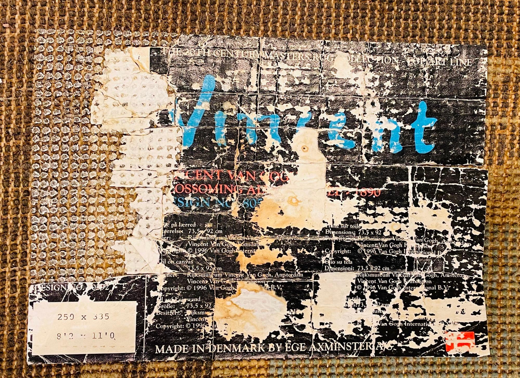 Vincent van Gogh, EGE Art Line, Alfombra moderna, Alfombra de cerezos en flor, Firmada en venta 3