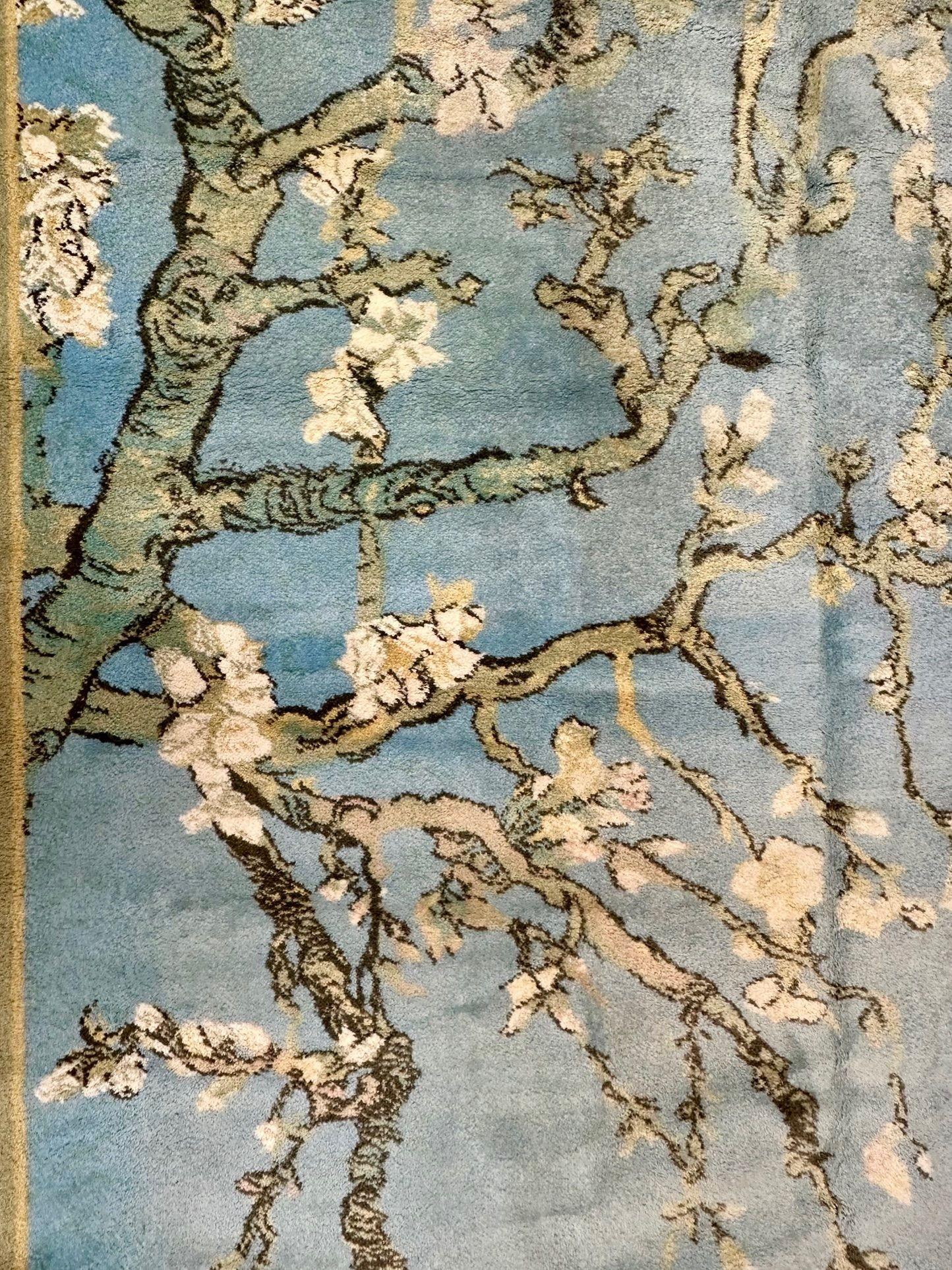 Vincent van Gogh, EGE Art Line, Alfombra moderna, Alfombra de cerezos en flor, Firmada en venta 10