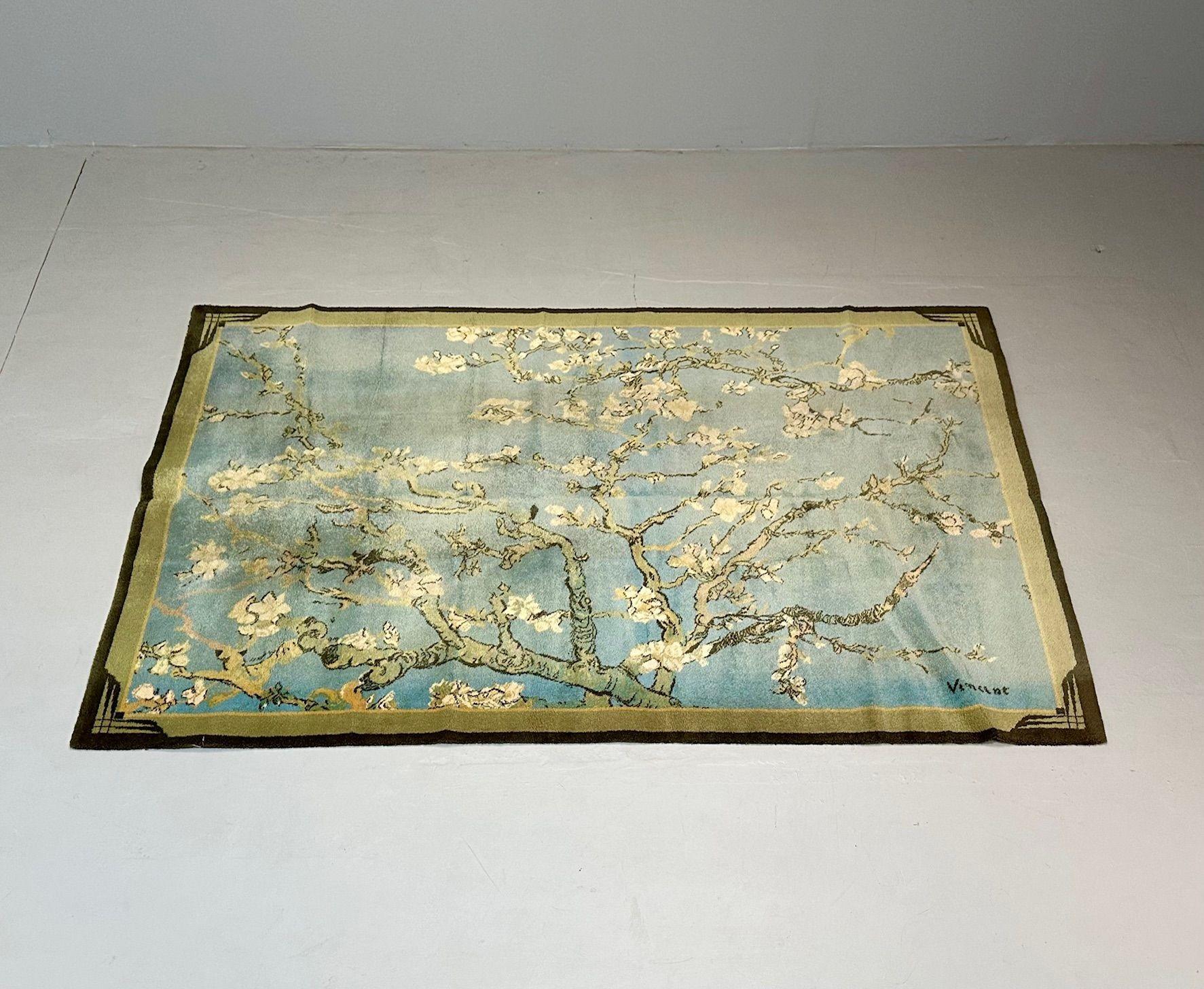Vincent van Gogh, EGE Art Line, Alfombra moderna, Alfombra de cerezos en flor, Firmada Moderno en venta