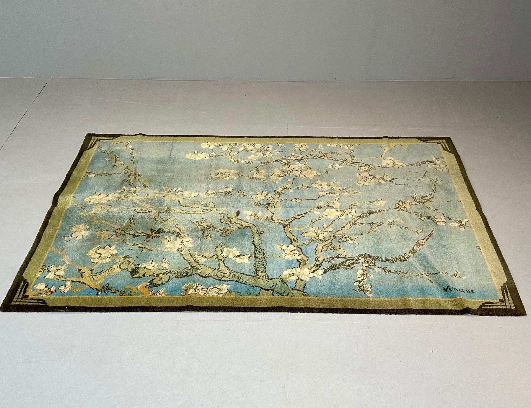 Vincent van Gogh, EGE Art Line, Alfombra moderna, Alfombra de cerezos en flor, Firmada en venta 1