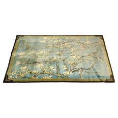Vincent van Gogh Ege Art Line, tapis moderne, fleurs de cerisier, signé