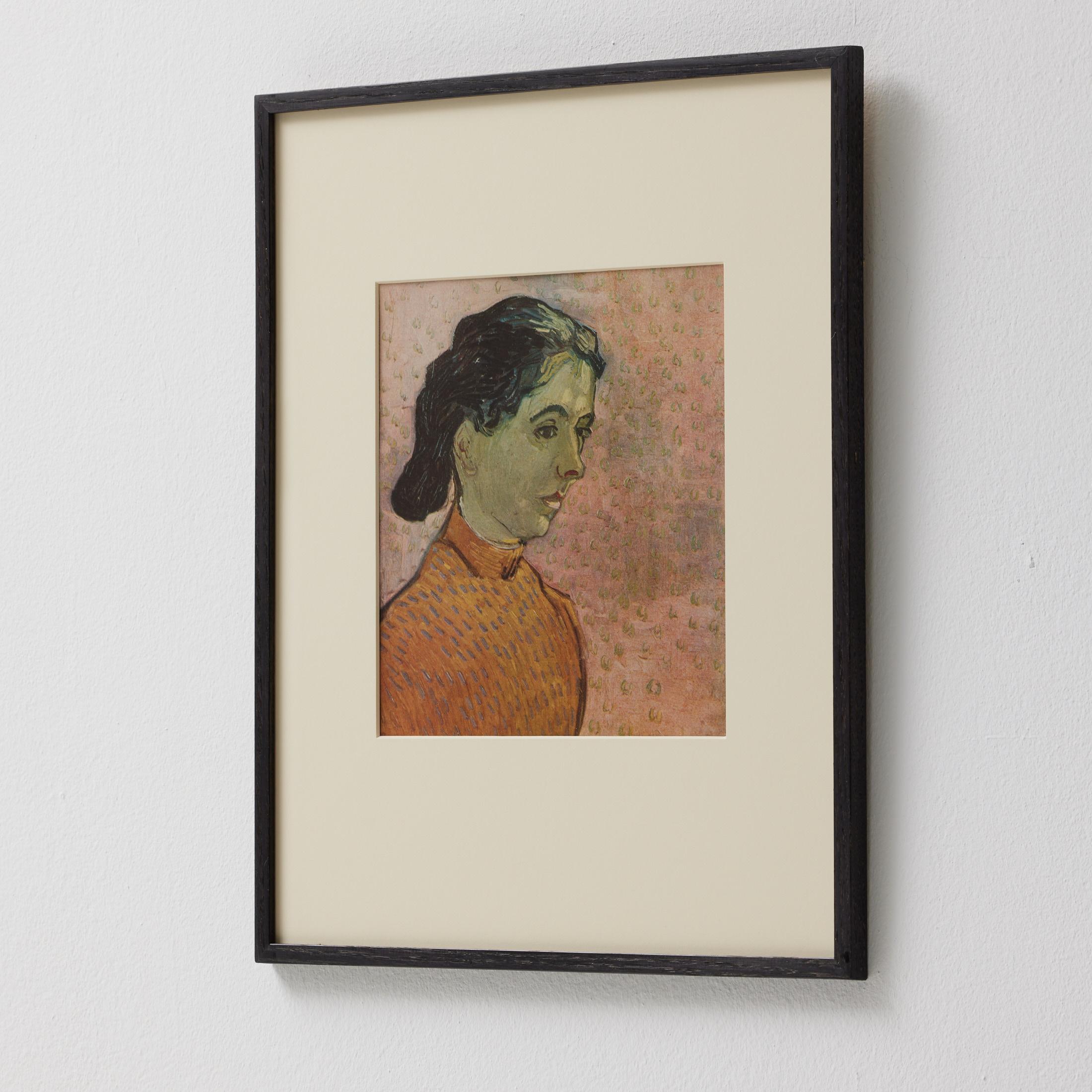 Vincent van Gogh Gerahmtes Farbklischee, Editions du Chêne, 1947 im Angebot 3