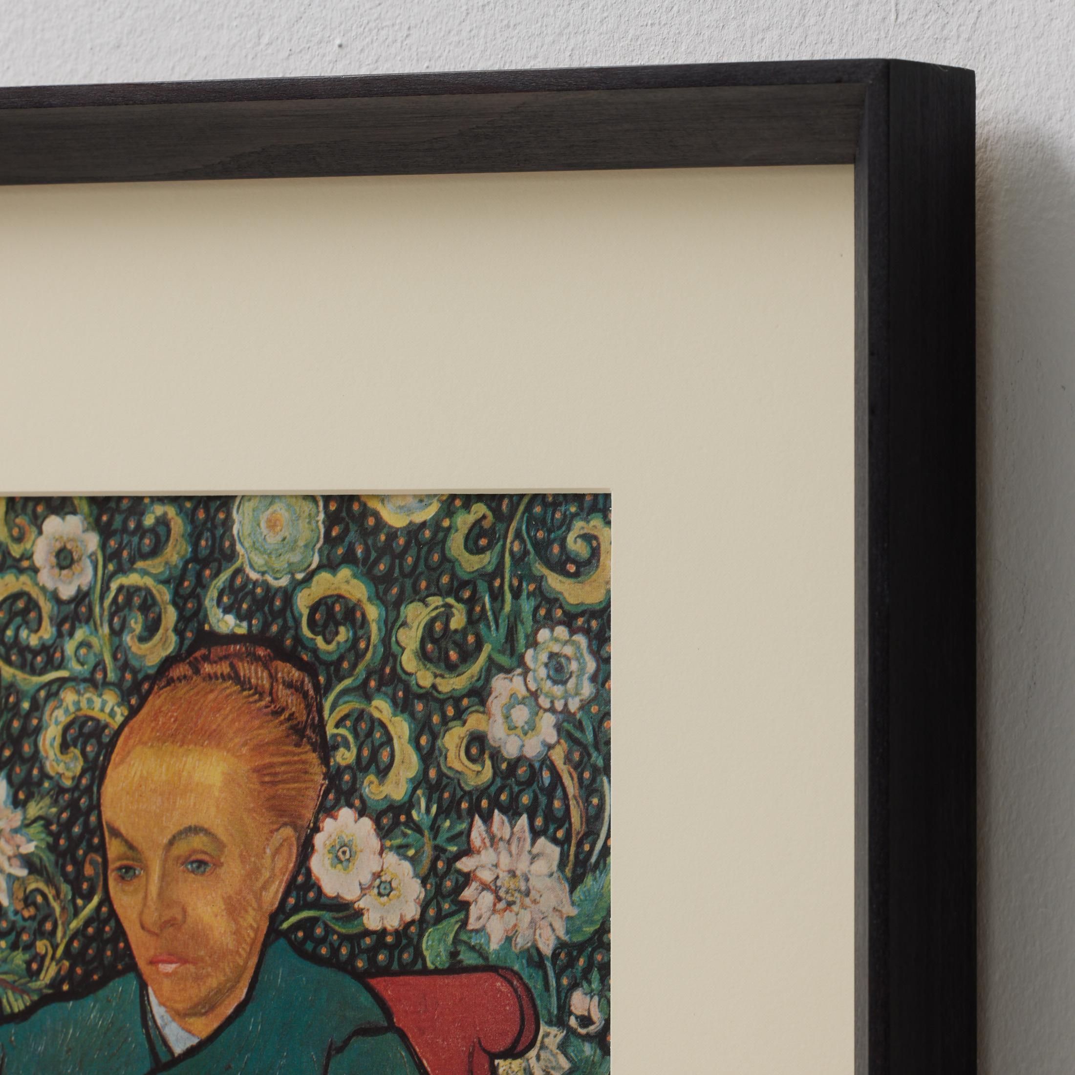Vincent van Gogh Gerahmtes Farbklischee, Editions du Chêne, 1947 im Angebot 3