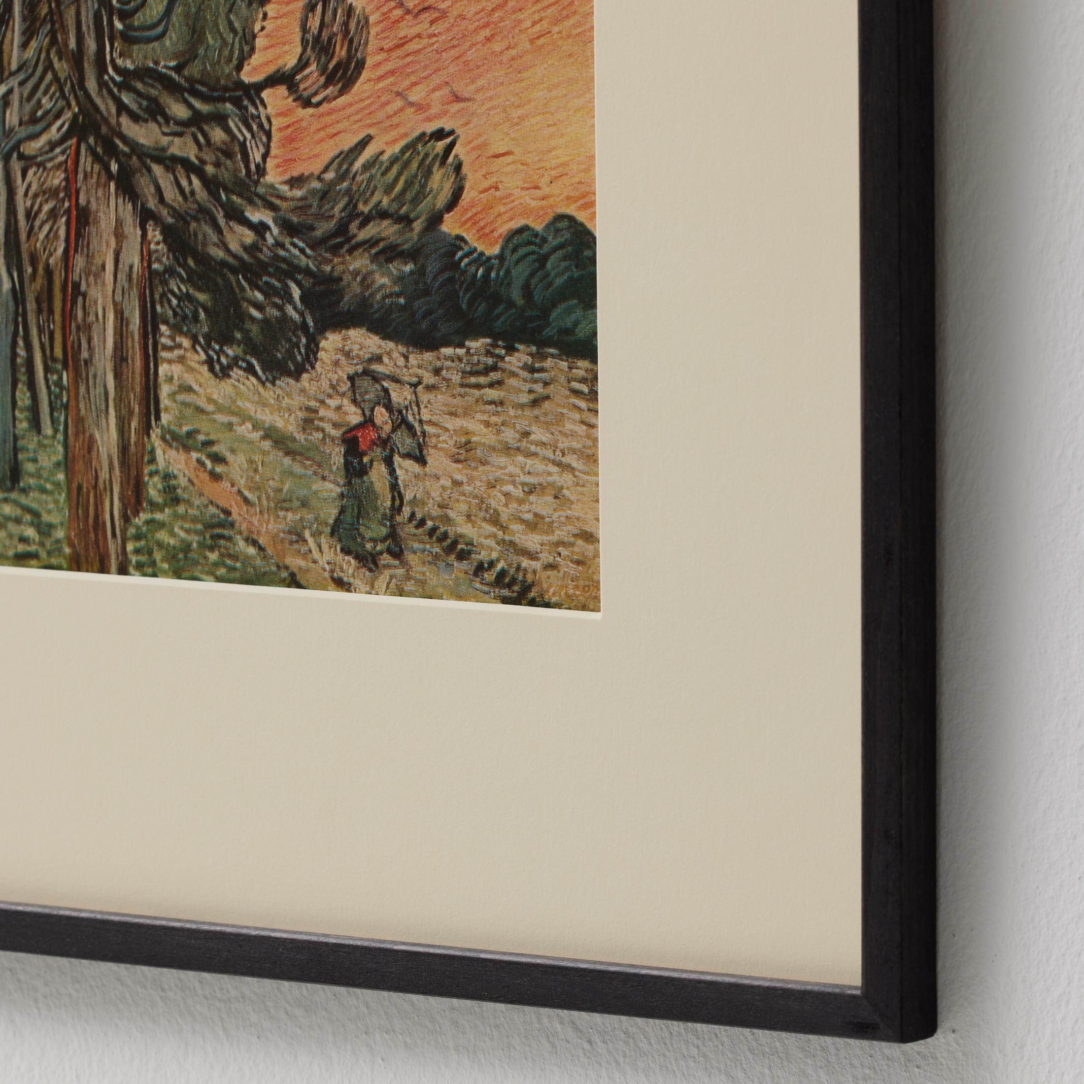 Vincent van Gogh Gerahmtes Farbklischee, Editions du Chêne, 1947 im Angebot 4