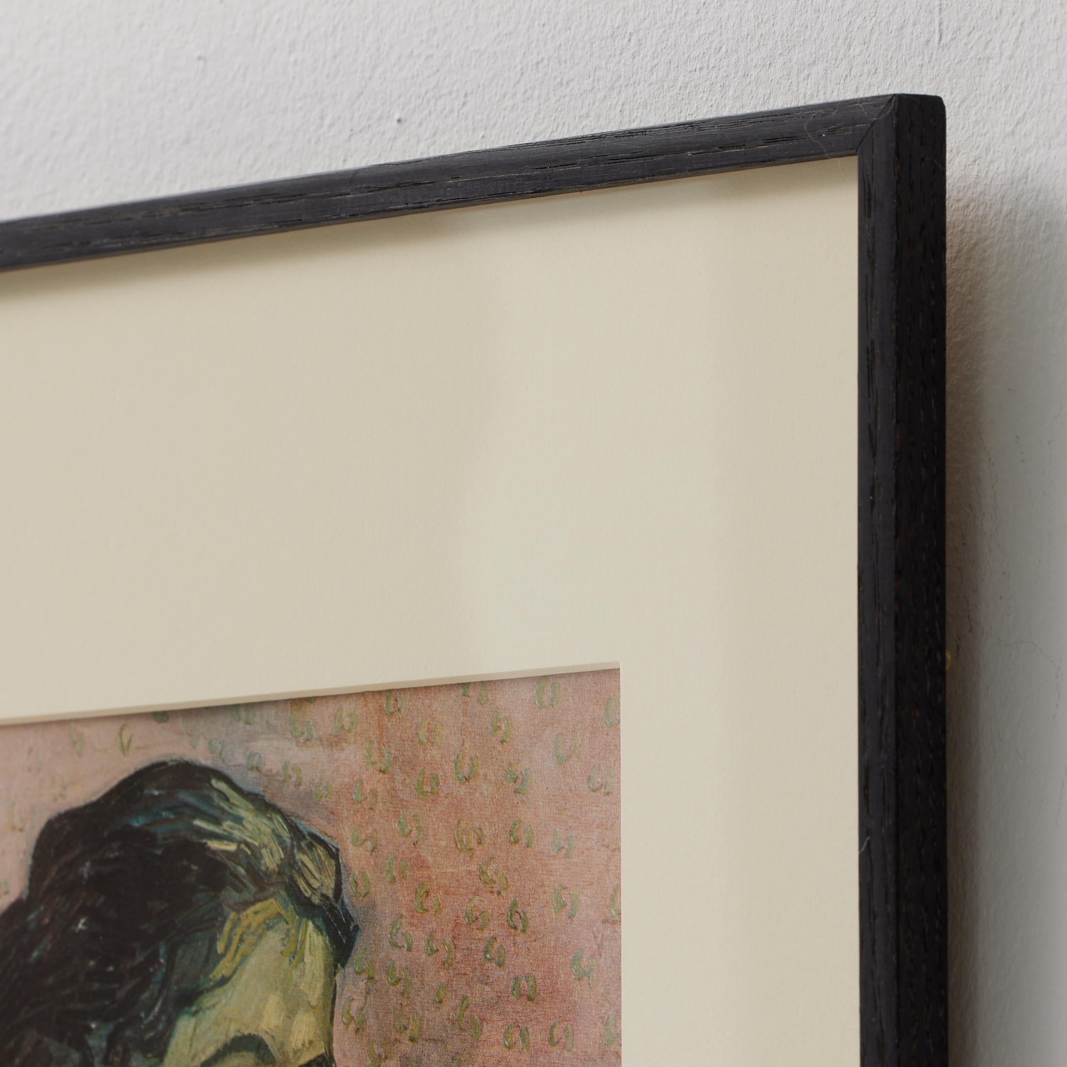 Vincent van Gogh Gerahmtes Farbklischee, Editions du Chêne, 1947 im Angebot 5