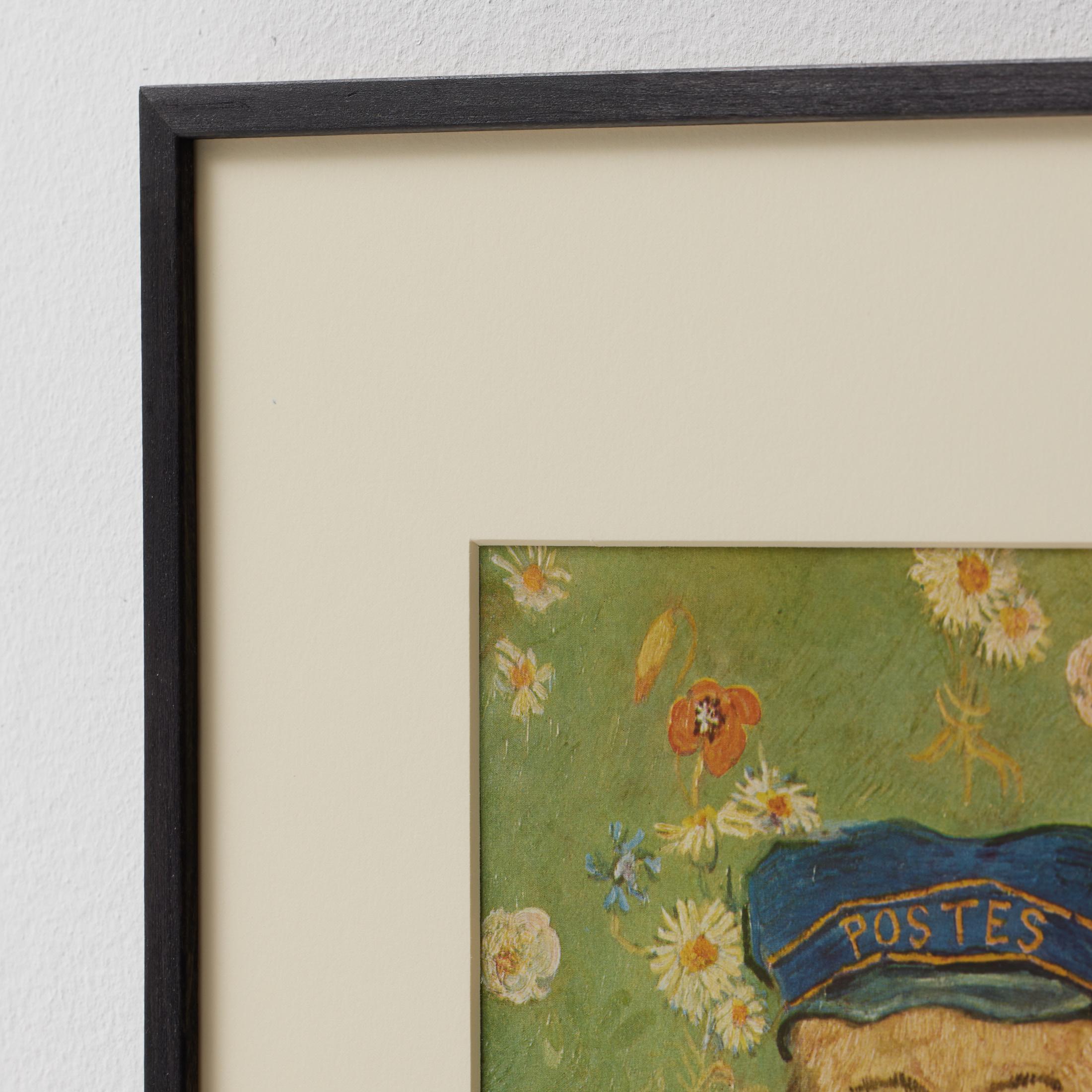Vincent van Gogh Gerahmtes Farbklischee, Editions du Chêne, 1947 im Angebot 5