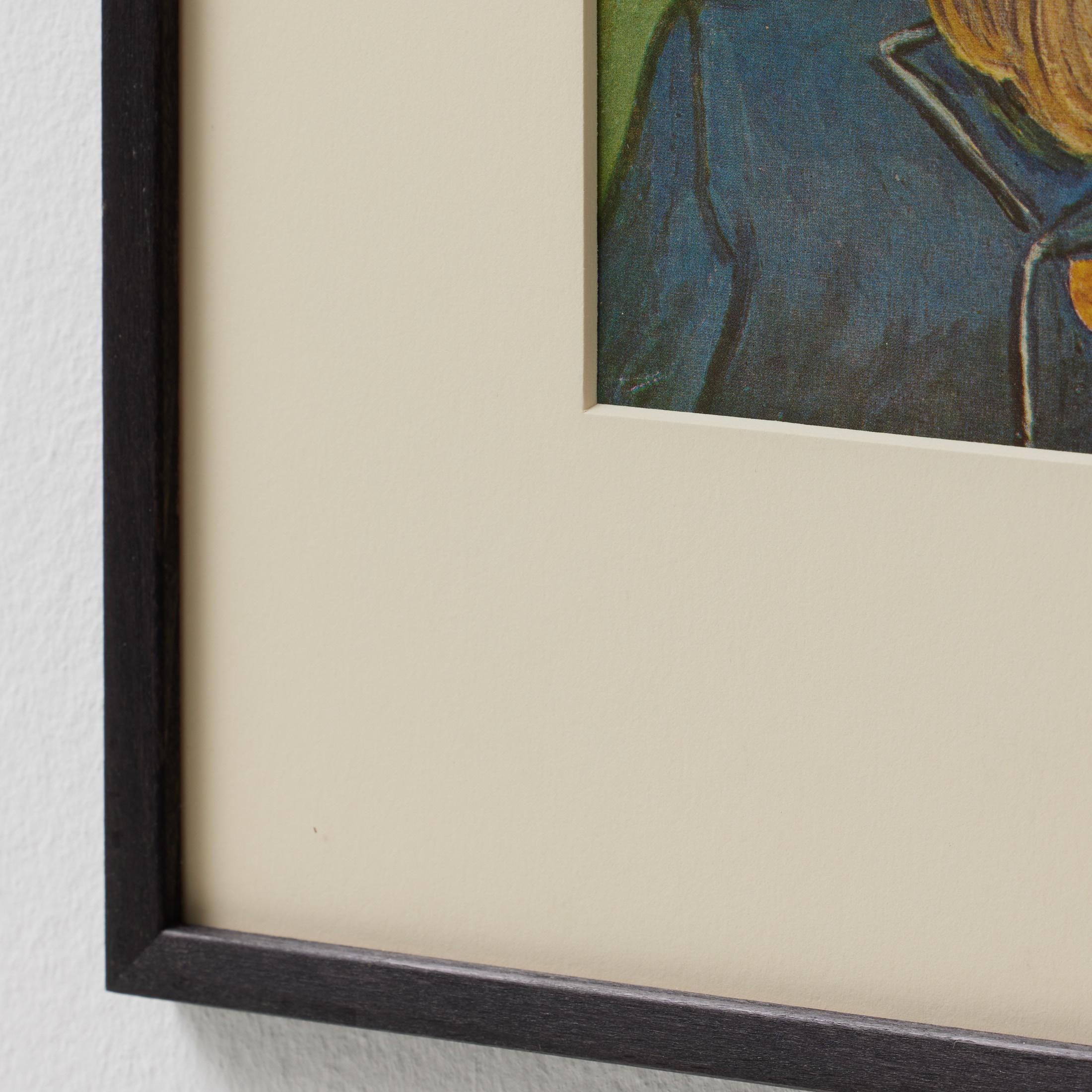 Vincent van Gogh Gerahmtes Farbklischee, Editions du Chêne, 1947 im Angebot 6