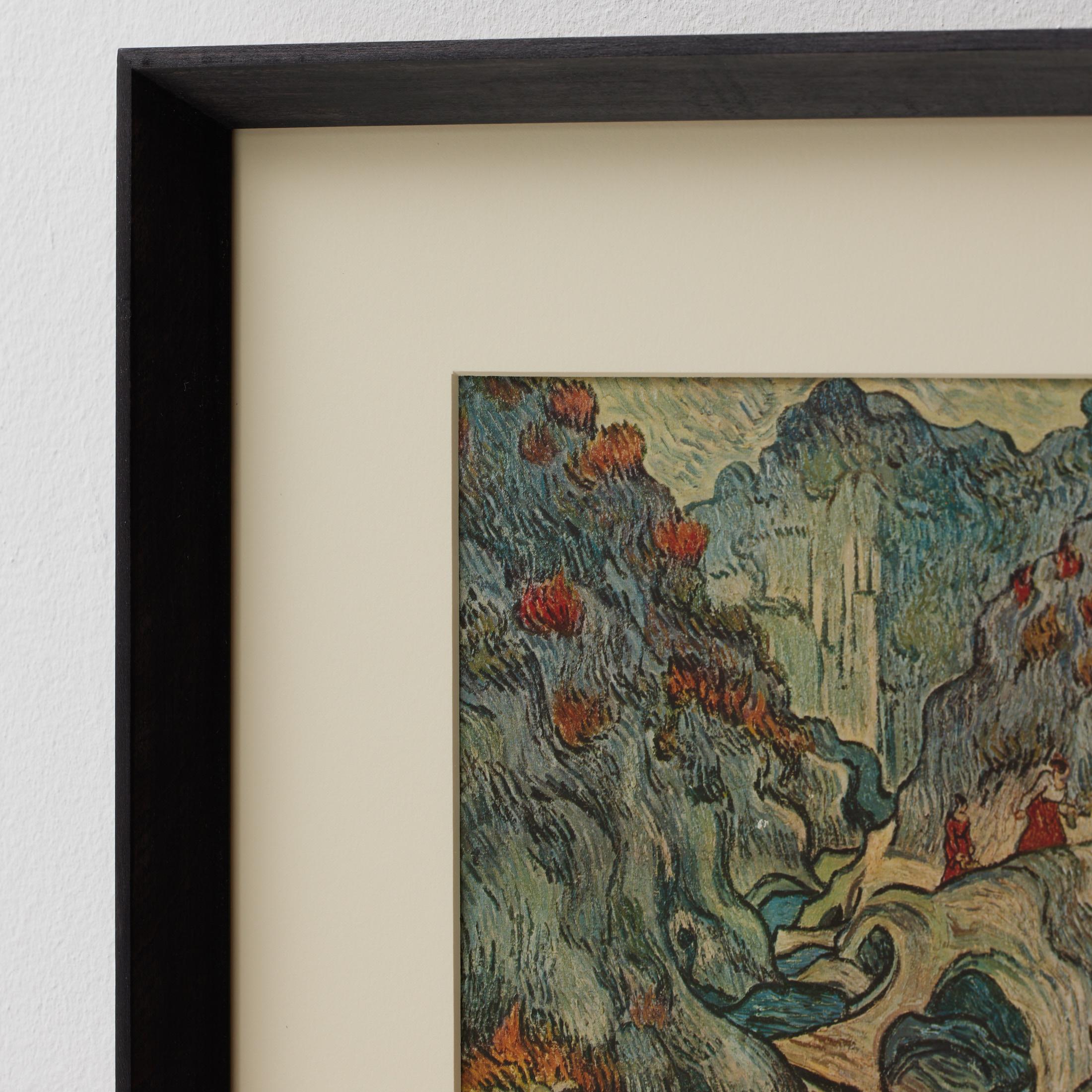 Vincent van Gogh Gerahmtes Farbklischee, Editions du Chêne, 1947 im Angebot 6