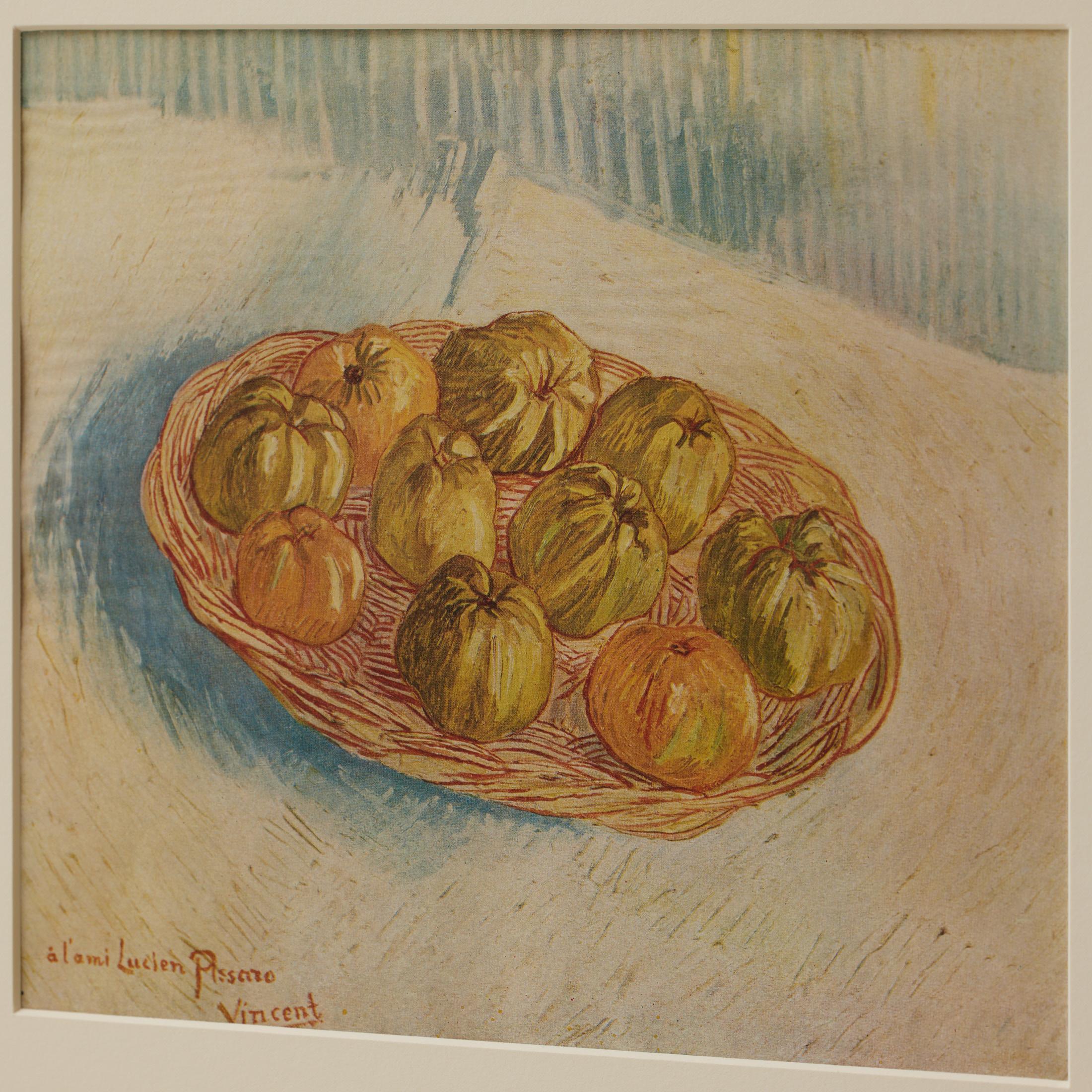 Vincent van Gogh Gerahmtes Farbklischee, Editions du Chêne, 1947 im Angebot 7