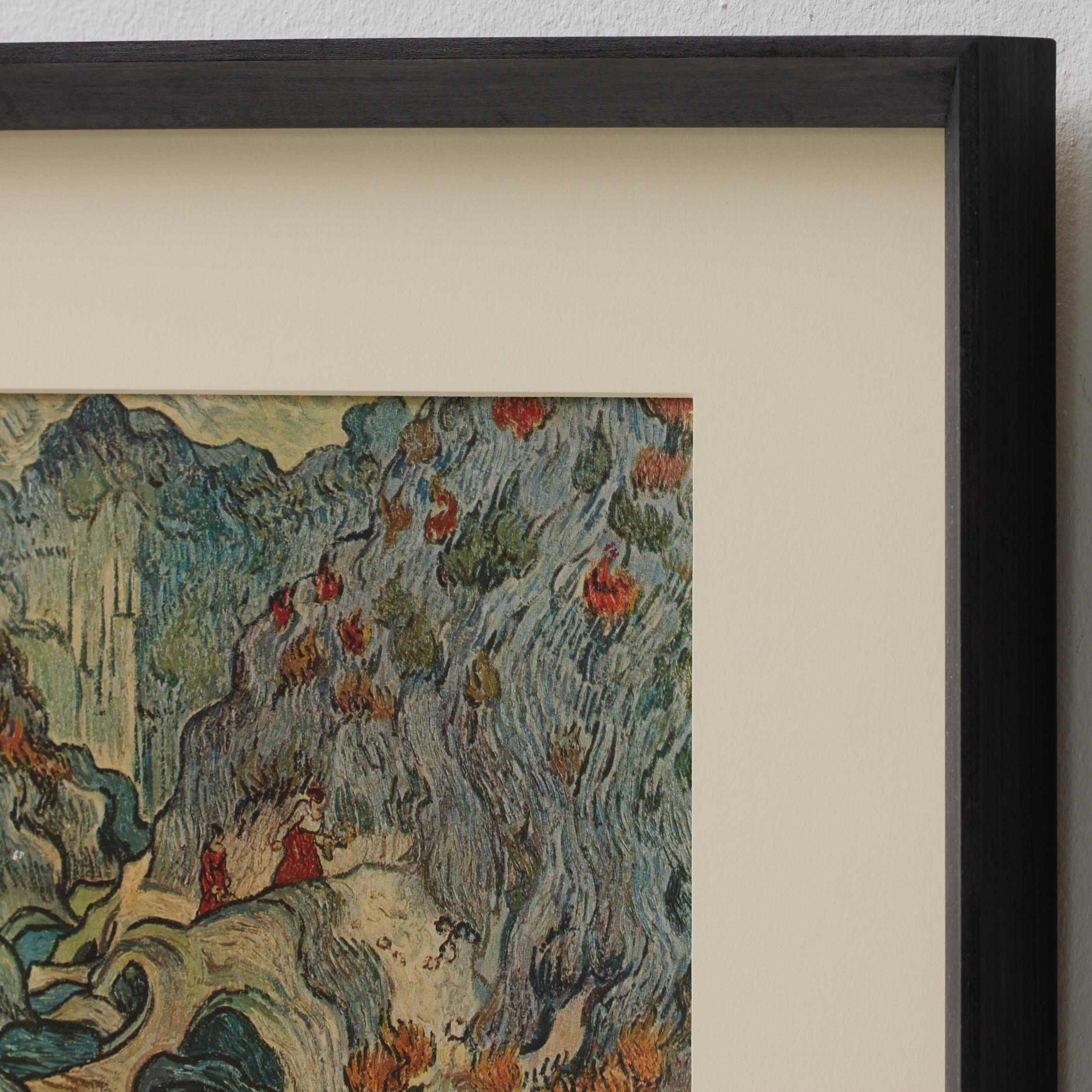 Vincent van Gogh Gerahmtes Farbklischee, Editions du Chêne, 1947 im Angebot 7