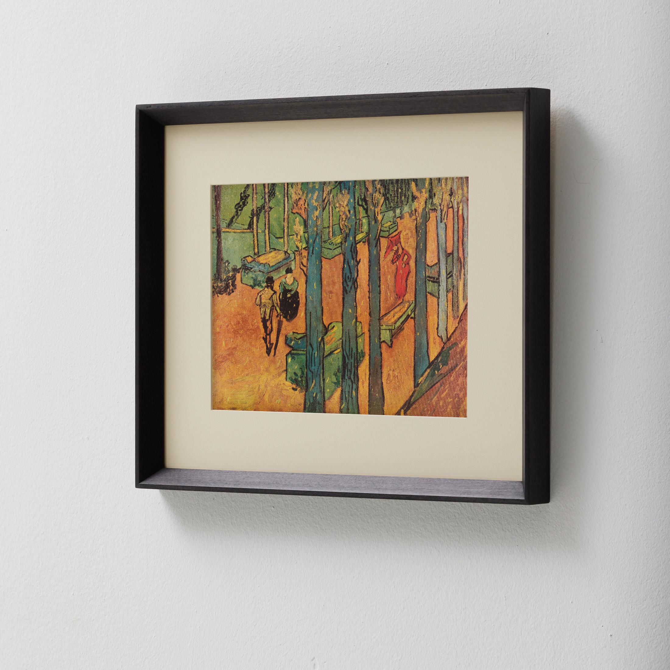 Vincent van Gogh Framed Color Cliché, Editions du Chêne, 1947

Medium: Color cliché
Publisher: Editions du Chêne, Paris, France
Date: 1947
Frame: Solid wood (example shown, final framing upon order)
Condition: Excellent original condition
Printing: