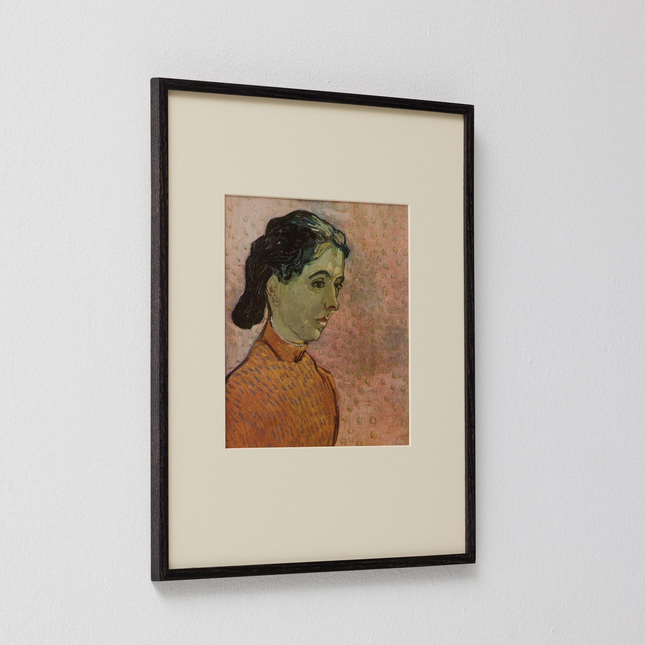 Vincent van Gogh Gerahmtes Farbklischee, Editions du Chêne, 1947 (Moderne der Mitte des Jahrhunderts) im Angebot