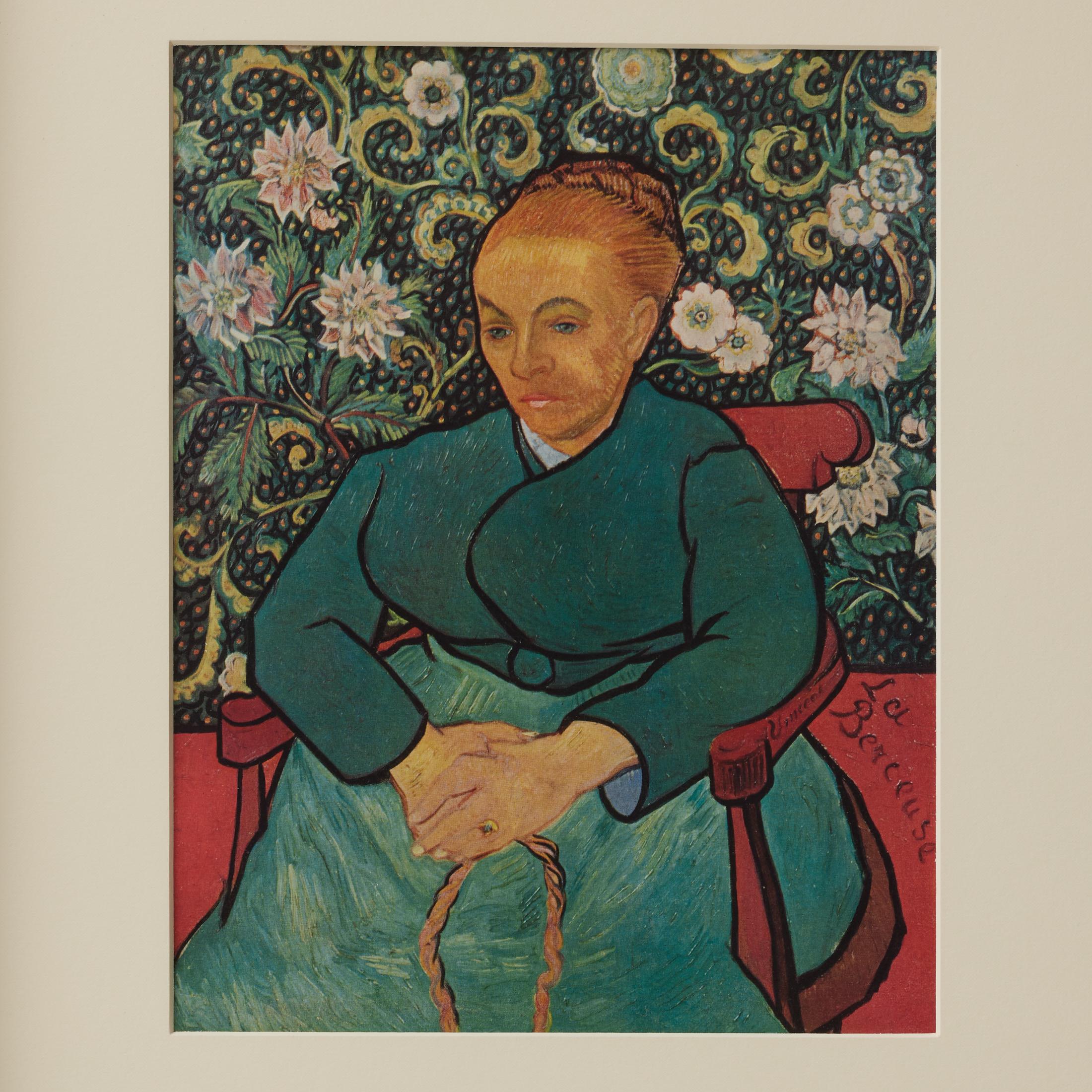 Vincent van Gogh Gerahmtes Farbklischee, Editions du Chêne, 1947 (Moderne der Mitte des Jahrhunderts) im Angebot