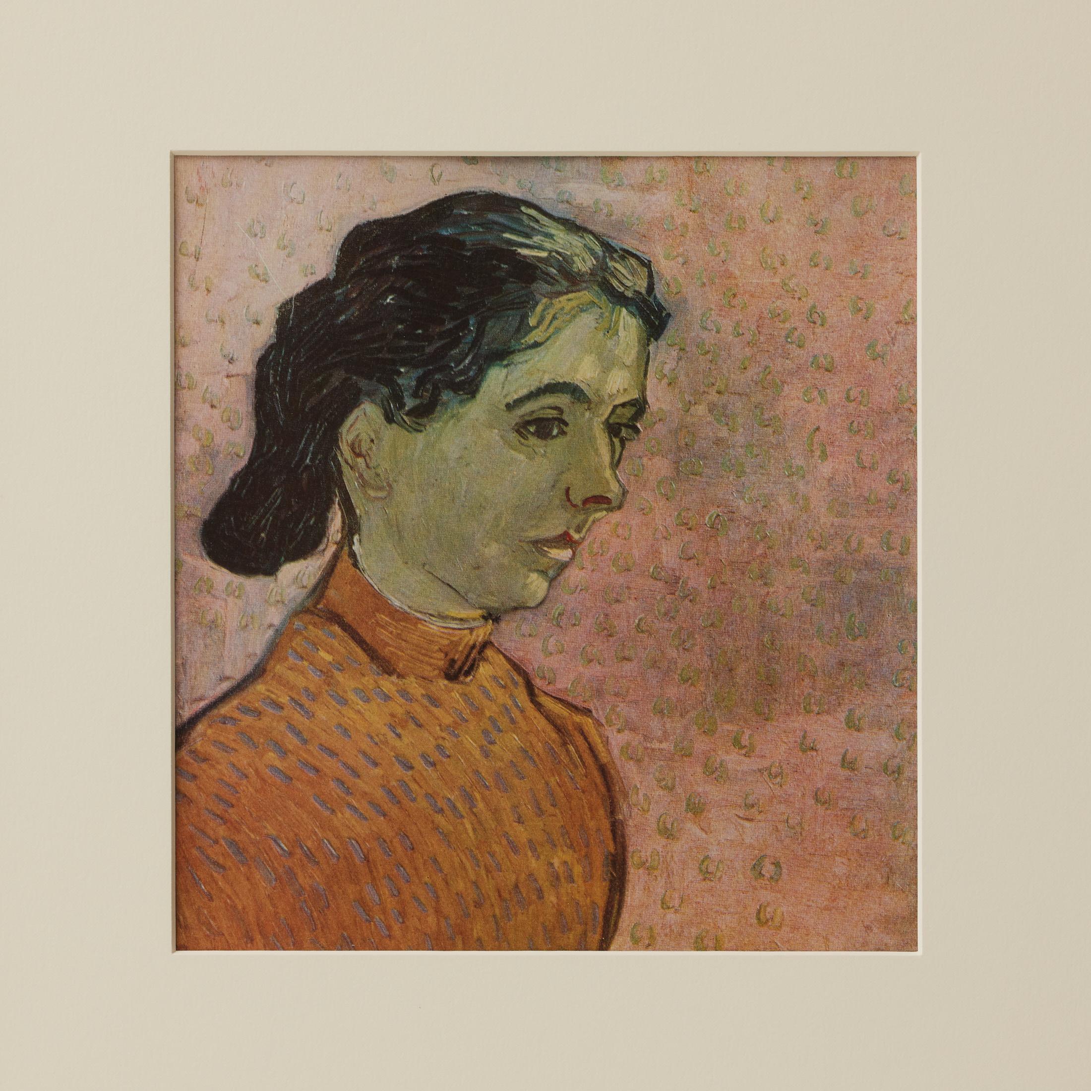 Vincent van Gogh Gerahmtes Farbklischee, Editions du Chêne, 1947 (Französisch) im Angebot