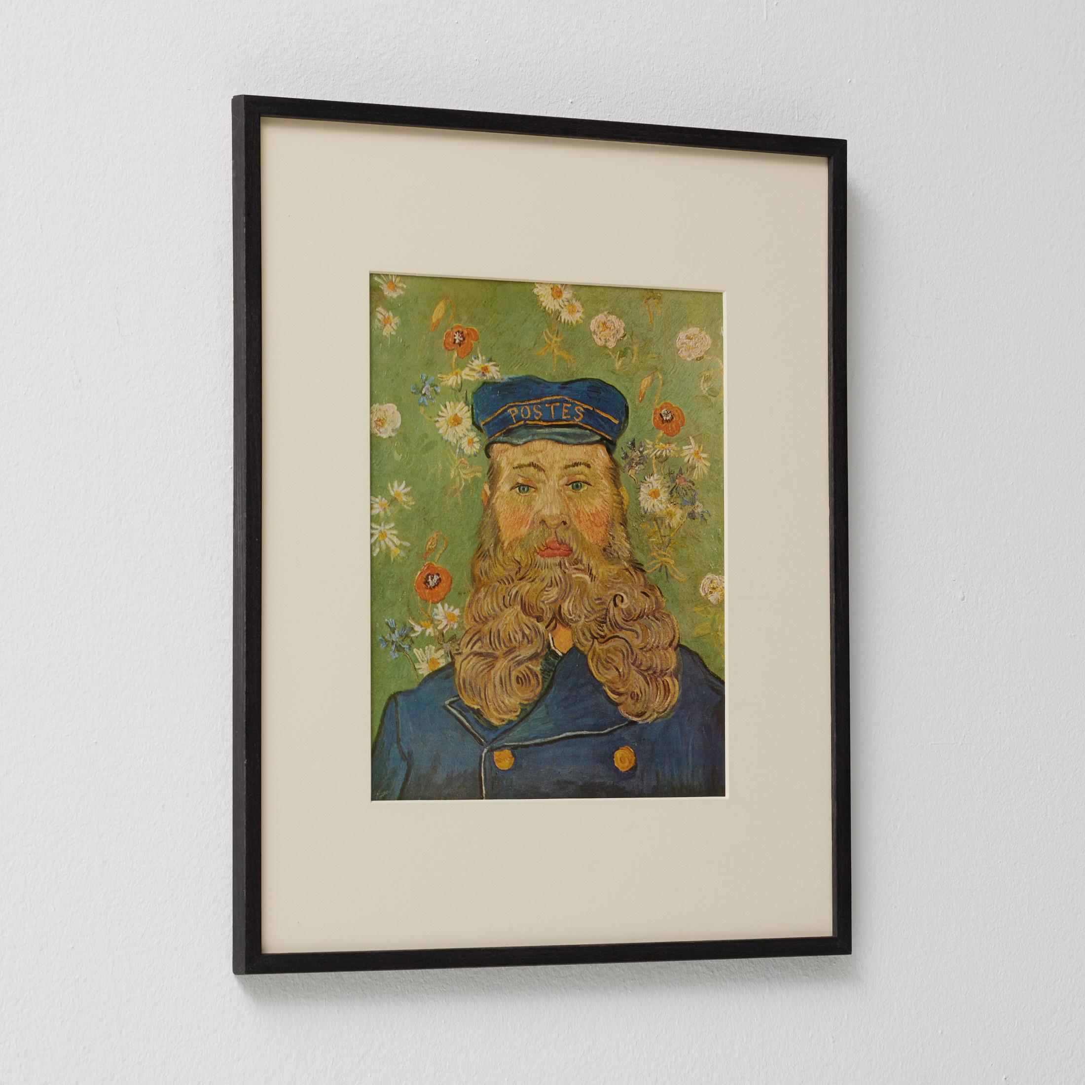 Vincent van Gogh Gerahmtes Farbklischee, Editions du Chêne, 1947 (Französisch) im Angebot