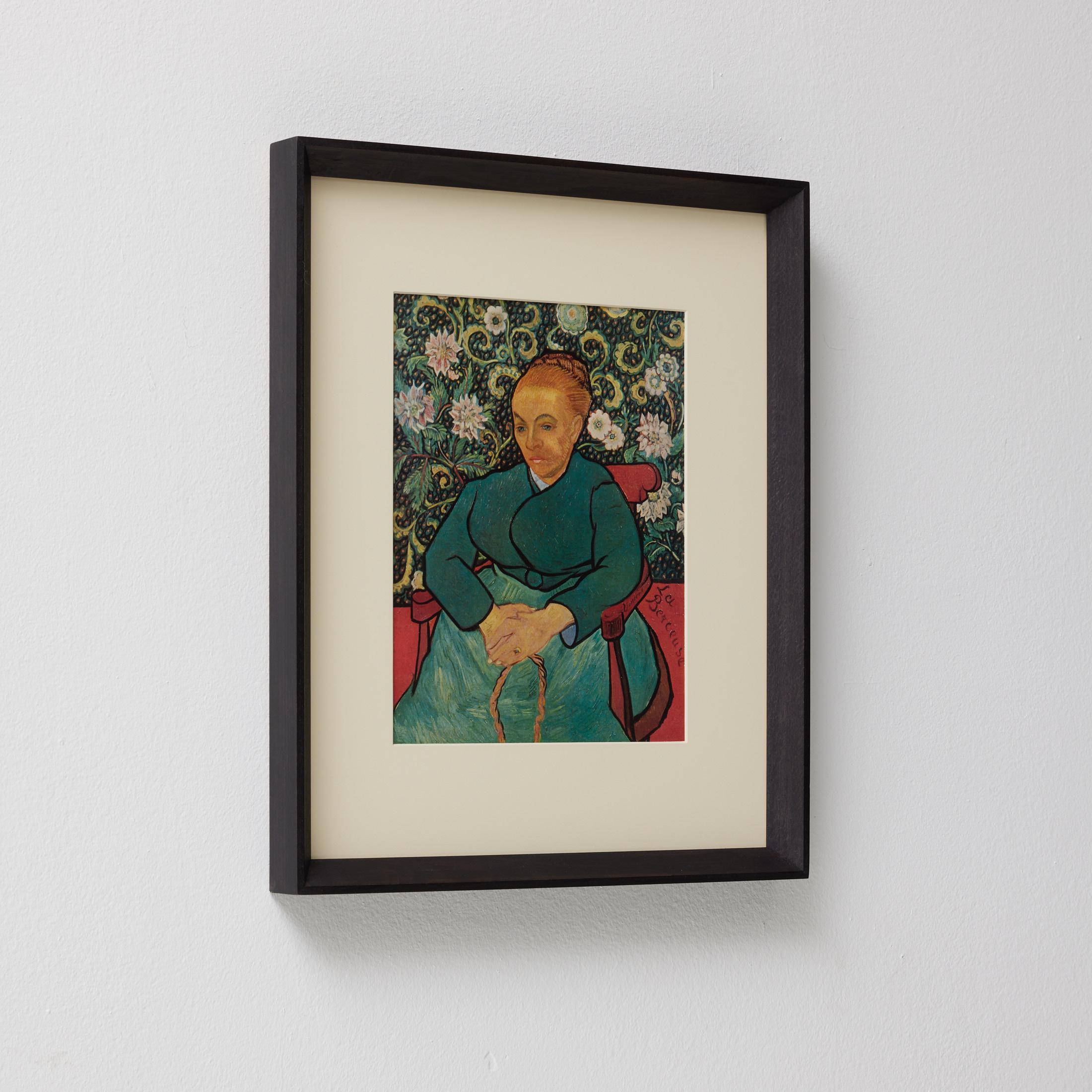 Vincent van Gogh Gerahmtes Farbklischee, Editions du Chêne, 1947 (Französisch) im Angebot