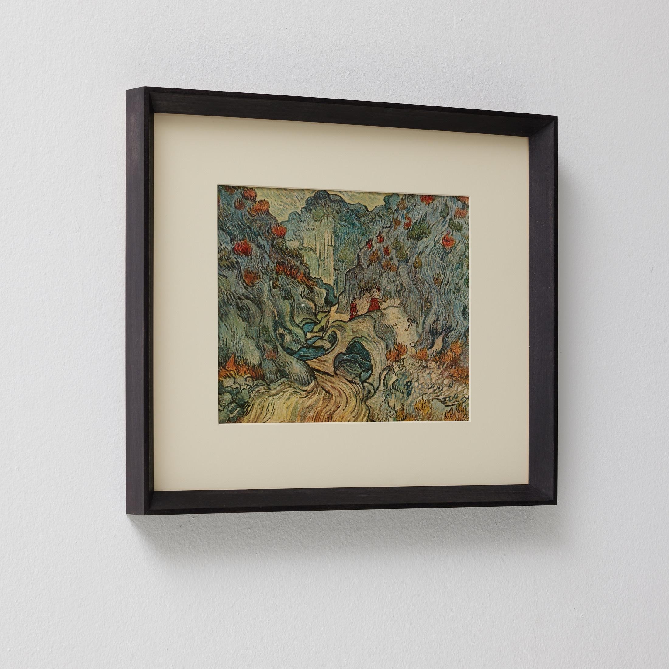 Vincent van Gogh Gerahmtes Farbklischee, Editions du Chêne, 1947 (Französisch) im Angebot