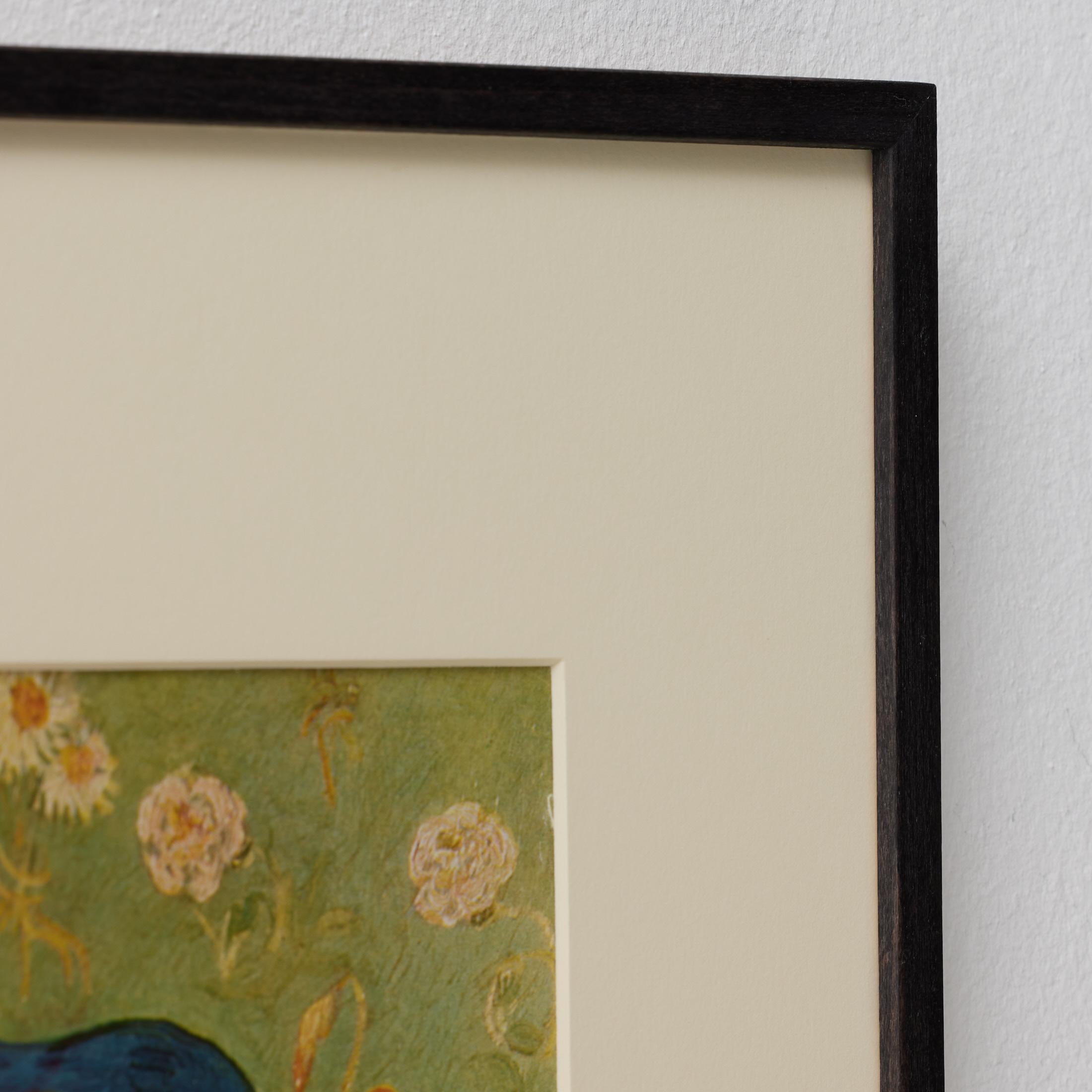 Vincent van Gogh Gerahmtes Farbklischee, Editions du Chêne, 1947 im Zustand „Gut“ im Angebot in Barcelona, Barcelona
