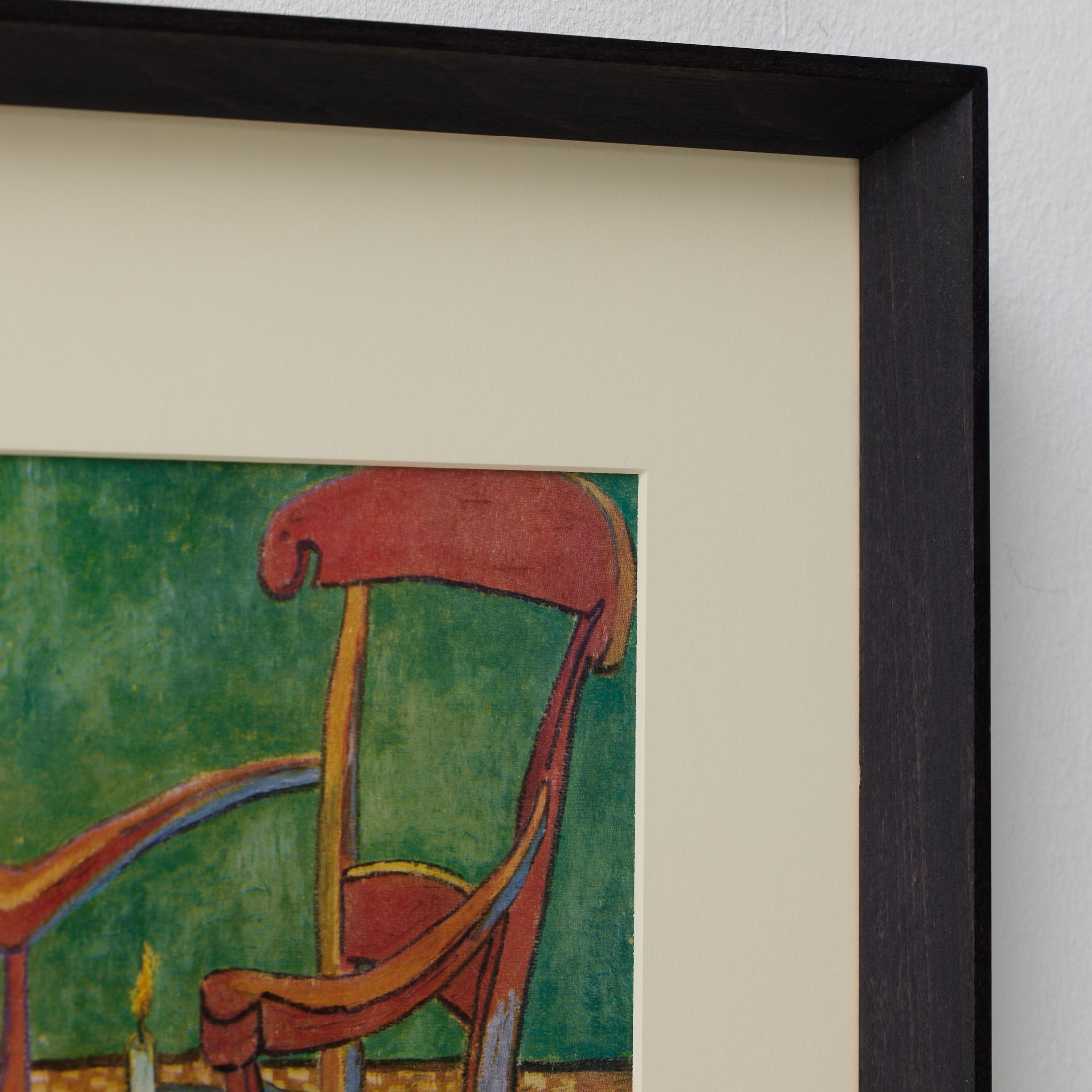 Vincent van Gogh Framed Color Cliché, Editions du Chêne, 1947 In Good Condition For Sale In Barcelona, Barcelona