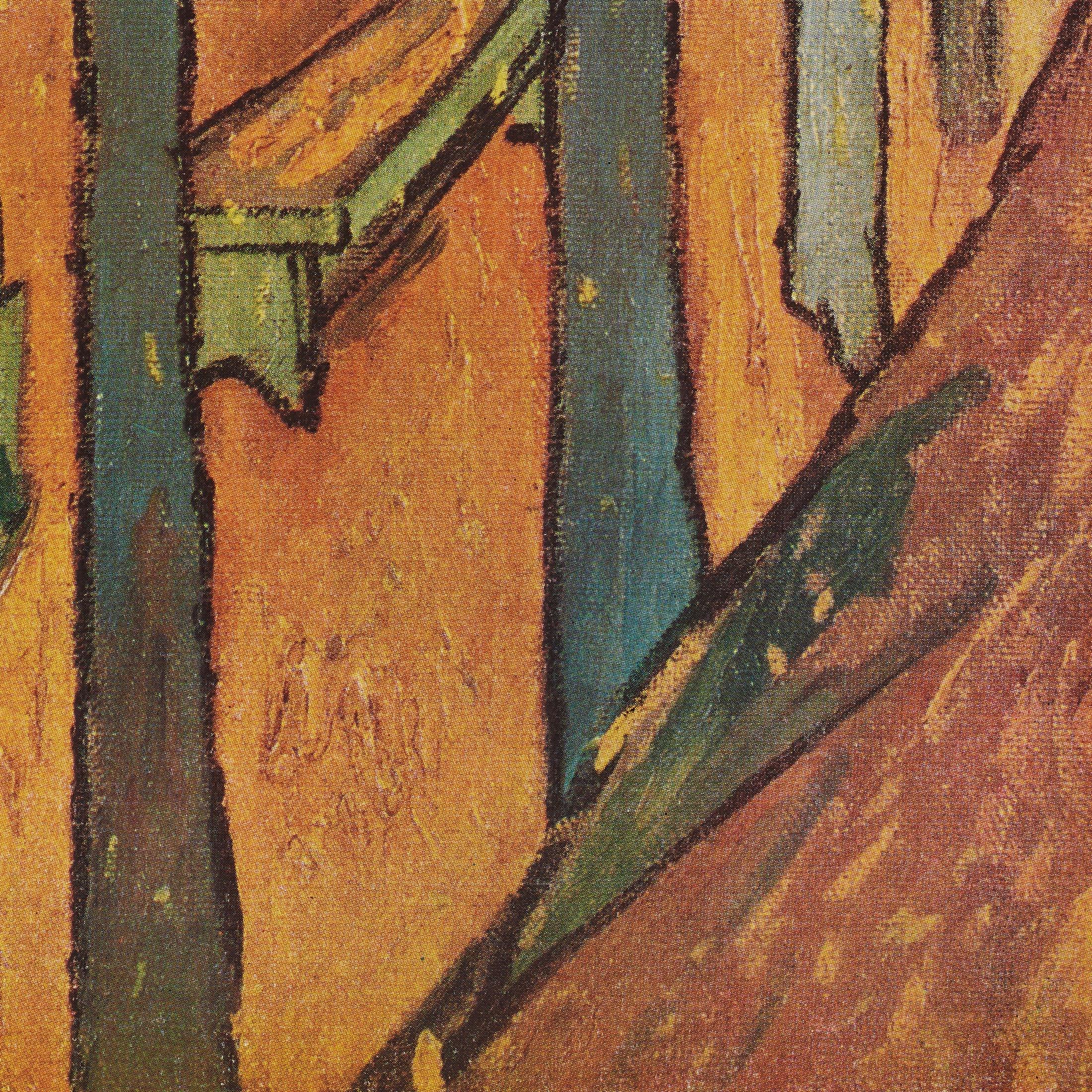 Vincent van Gogh Framed Color Cliché, Editions du Chêne, 1947 In Good Condition For Sale In Barcelona, Barcelona