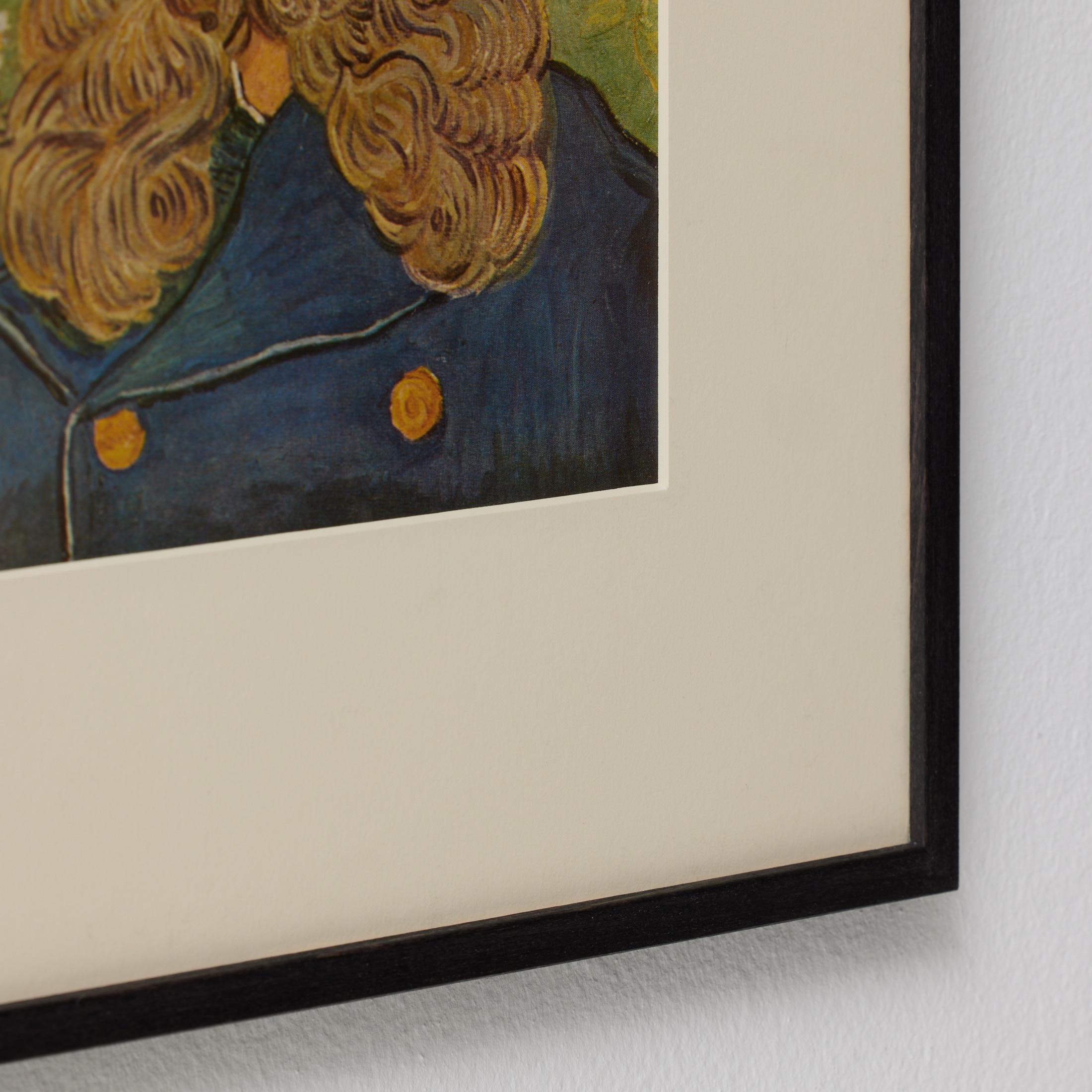 Vincent van Gogh Gerahmtes Farbklischee, Editions du Chêne, 1947 (Mitte des 20. Jahrhunderts) im Angebot