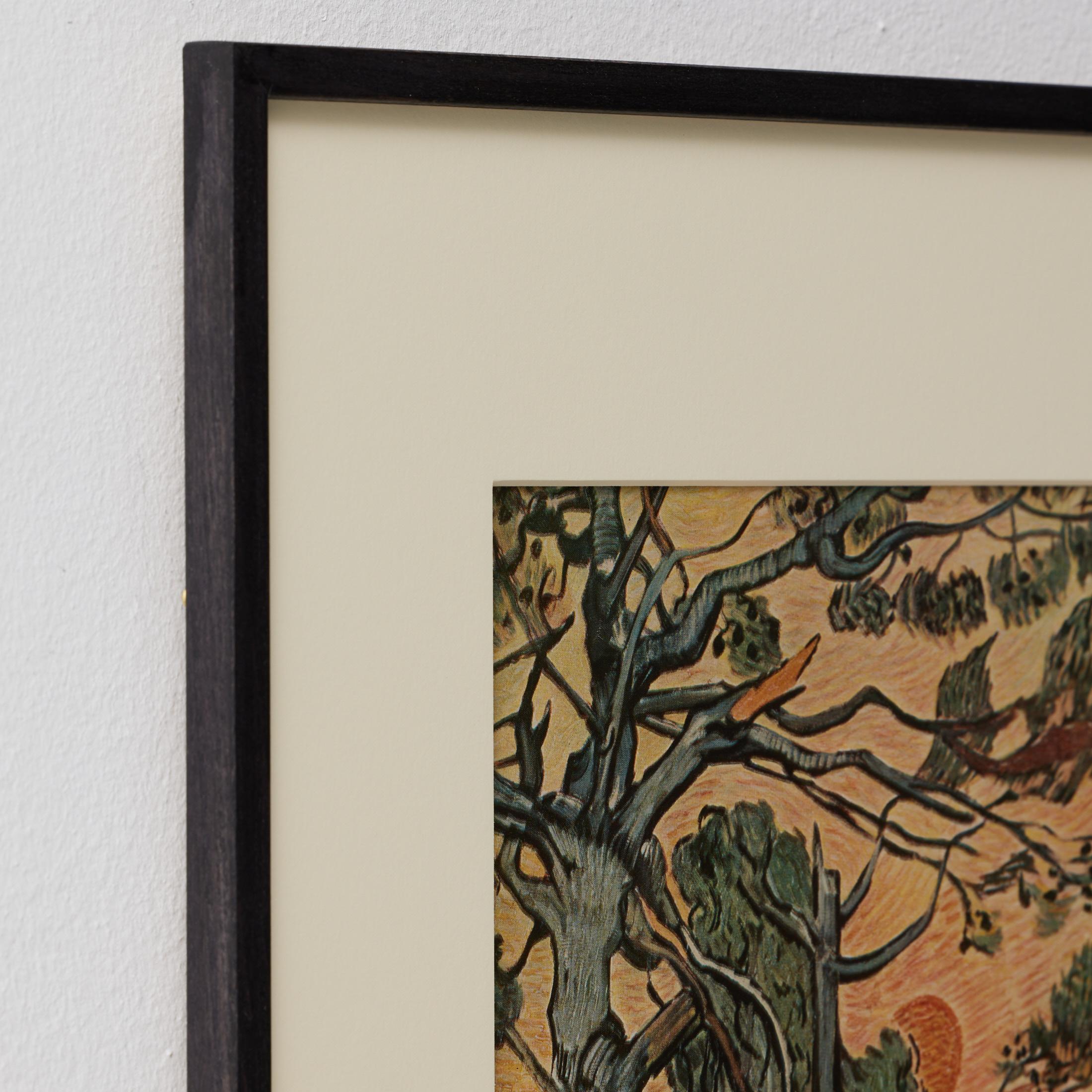Vincent van Gogh Gerahmtes Farbklischee, Editions du Chêne, 1947 (Mitte des 20. Jahrhunderts) im Angebot