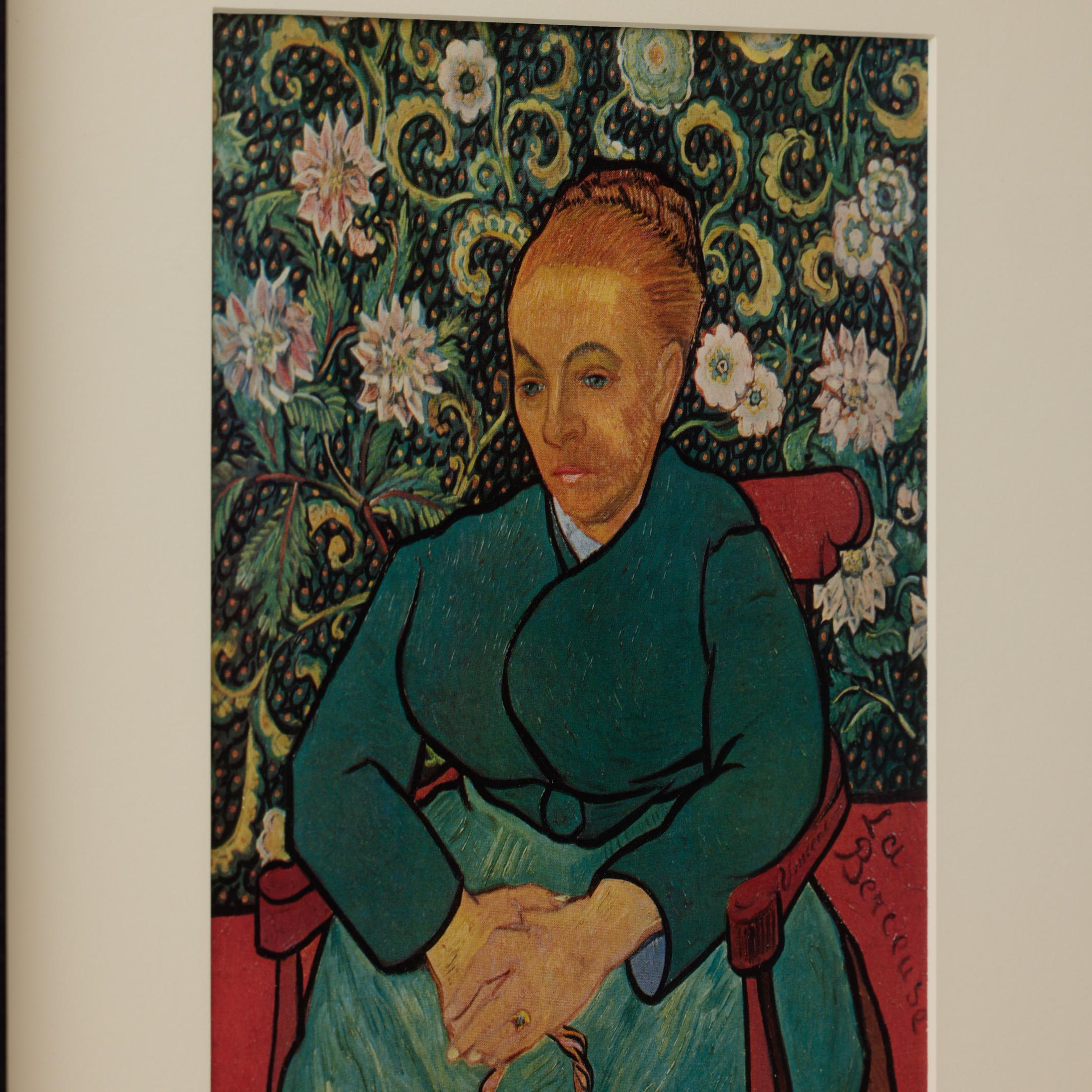 Vincent van Gogh Gerahmtes Farbklischee, Editions du Chêne, 1947 (Mitte des 20. Jahrhunderts) im Angebot