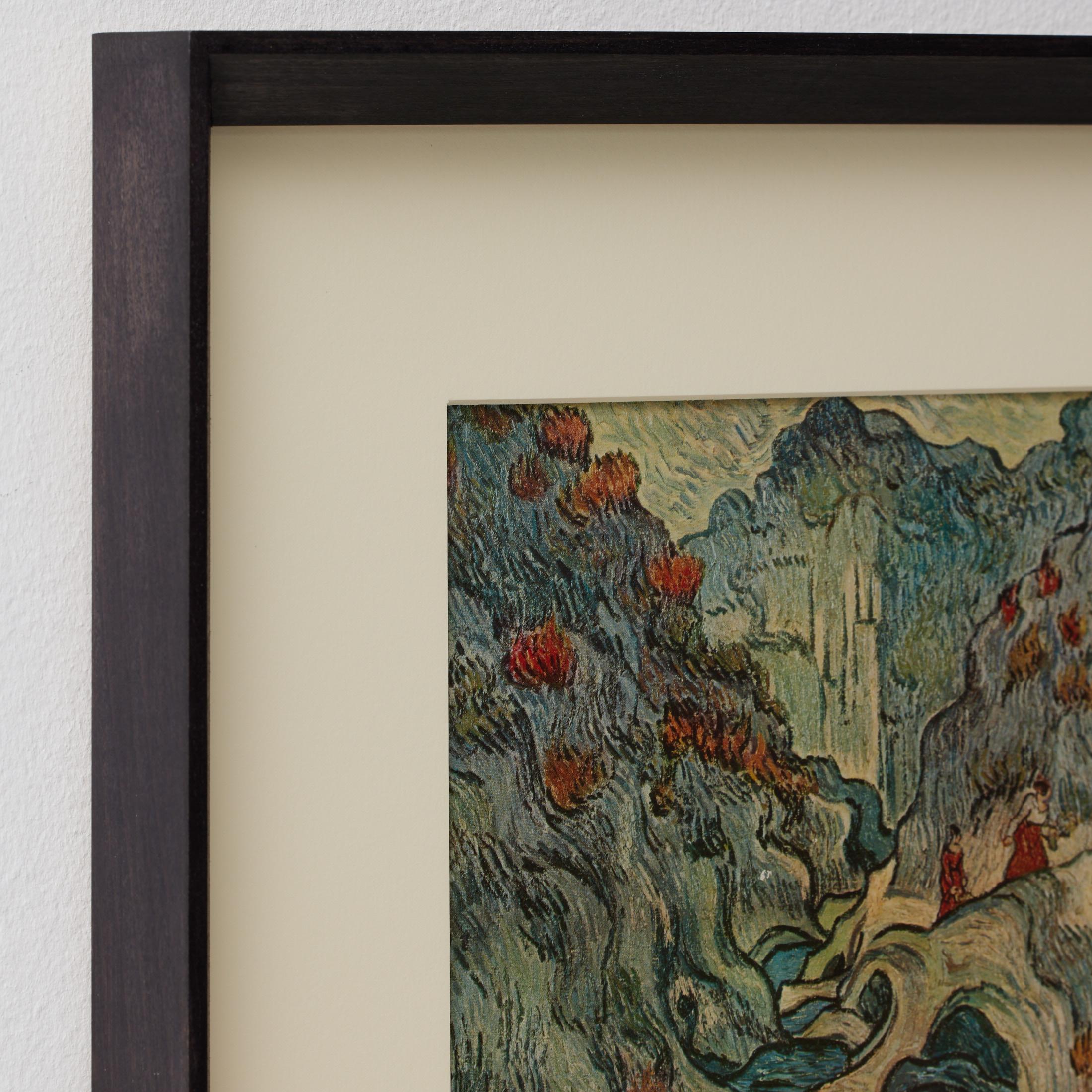 Vincent van Gogh Gerahmtes Farbklischee, Editions du Chêne, 1947 (Mitte des 20. Jahrhunderts) im Angebot
