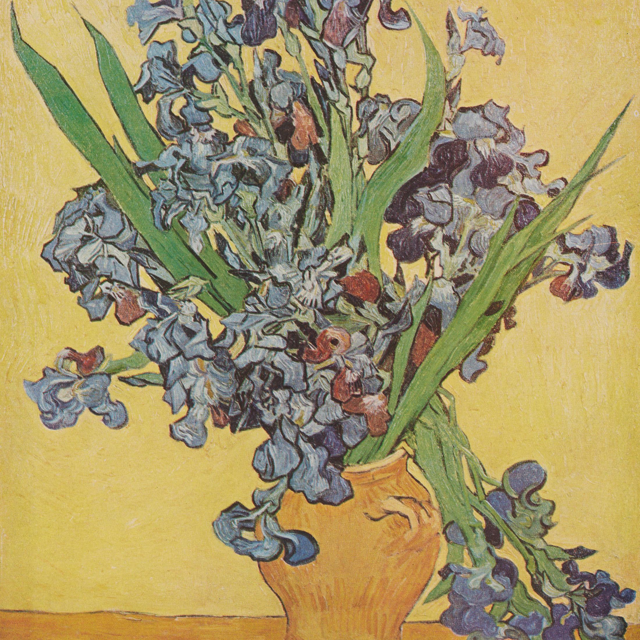 Mid-20th Century Vincent van Gogh Framed Color Cliché, Editions du Chêne, 1947 For Sale