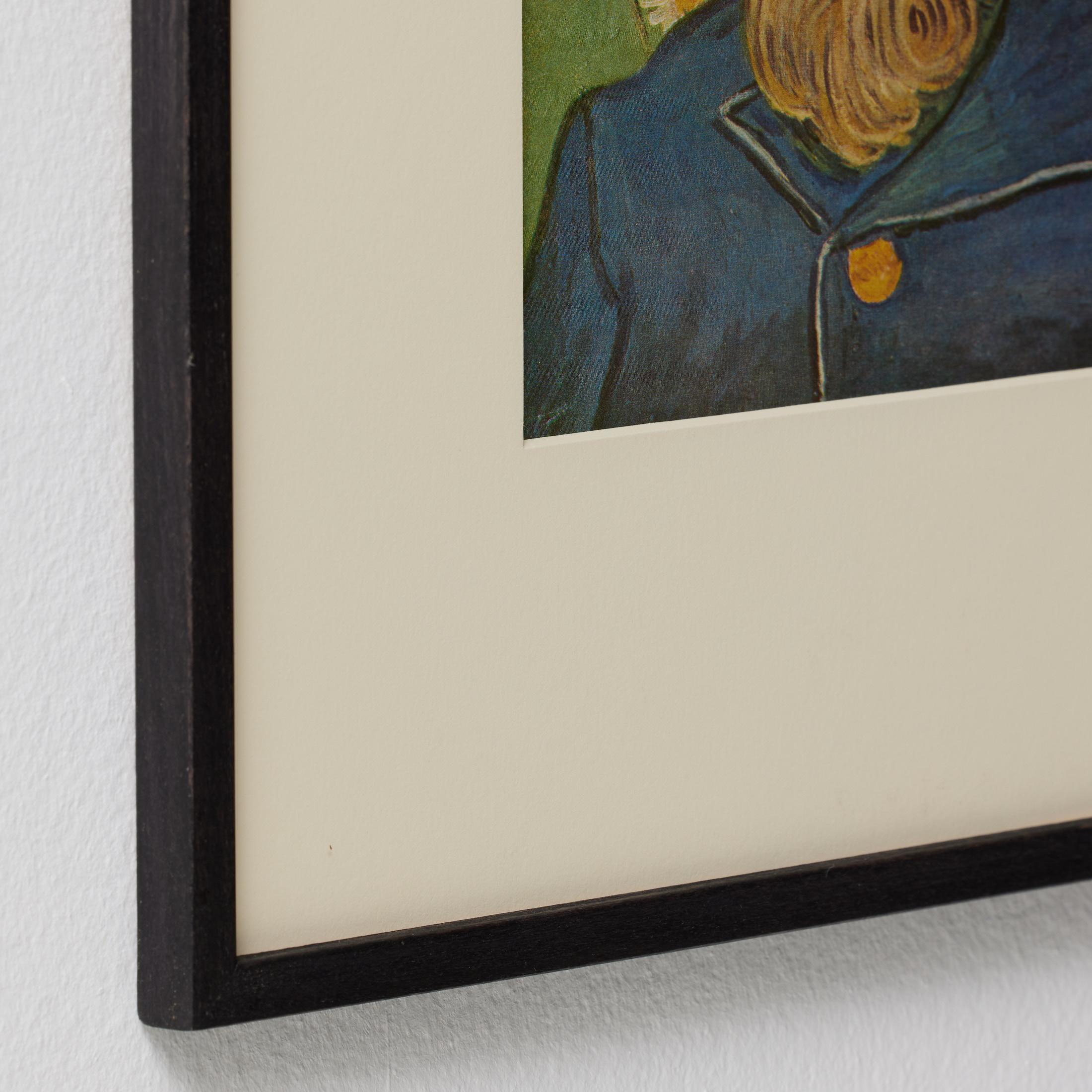 Vincent van Gogh Gerahmtes Farbklischee, Editions du Chêne, 1947 (Papier) im Angebot