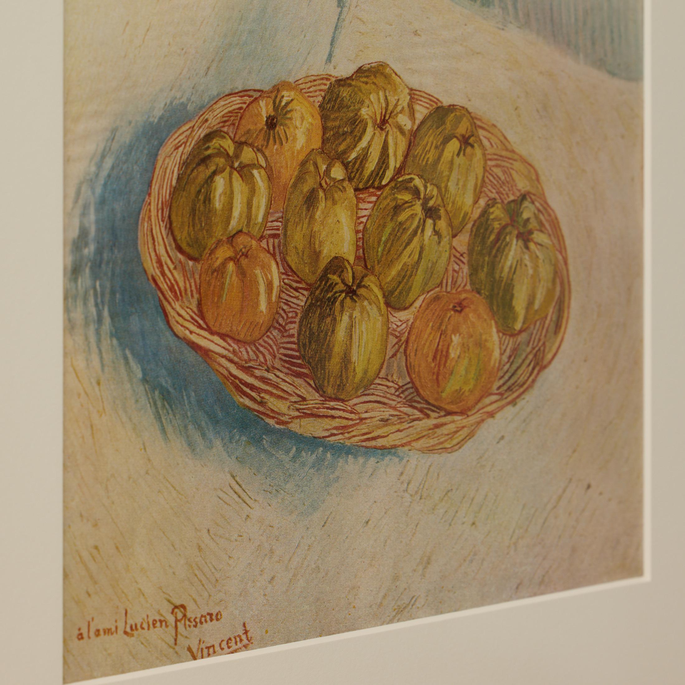 Vincent van Gogh Gerahmtes Farbklischee, Editions du Chêne, 1947 (Papier) im Angebot