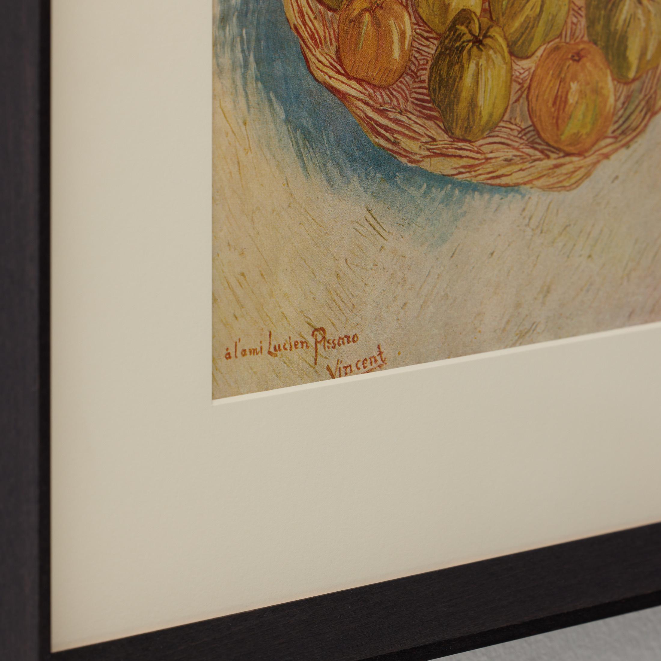 Vincent van Gogh Gerahmtes Farbklischee, Editions du Chêne, 1947 im Angebot 1