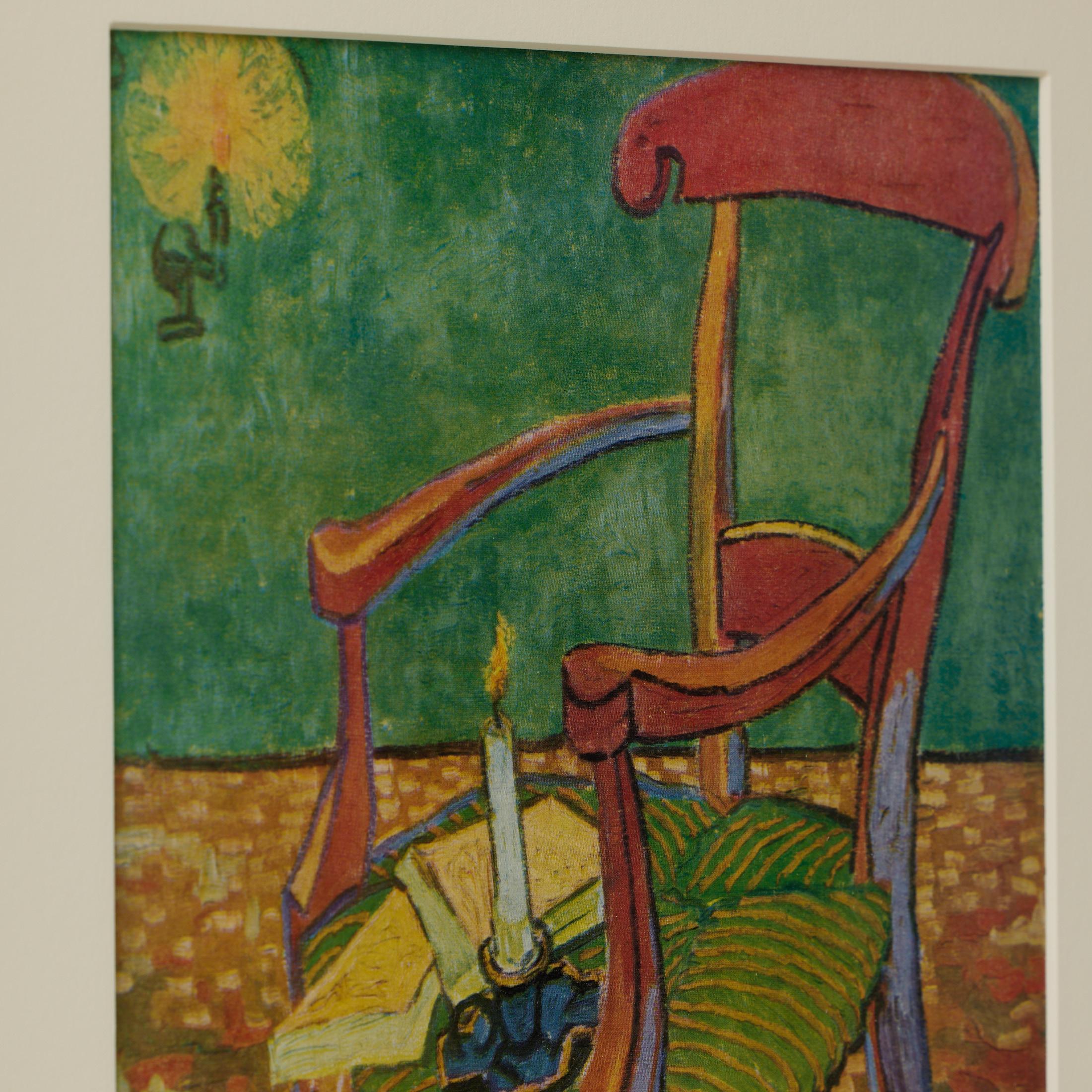 Vincent van Gogh Framed Color Cliché, Editions du Chêne, 1947 For Sale 1
