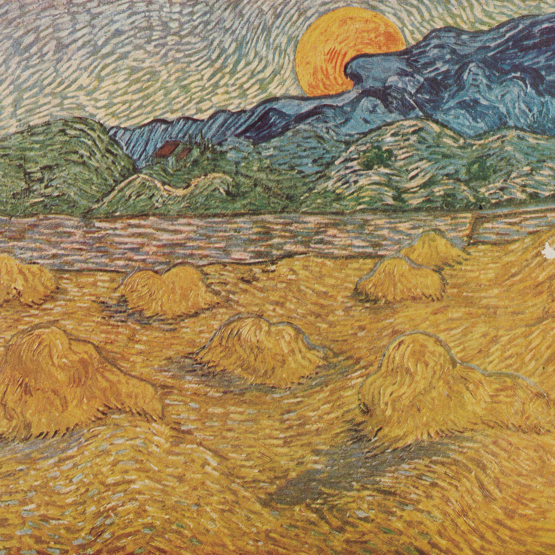 Vincent van Gogh Gerahmtes Farbklischee, Editions du Chêne, 1947 im Angebot 1