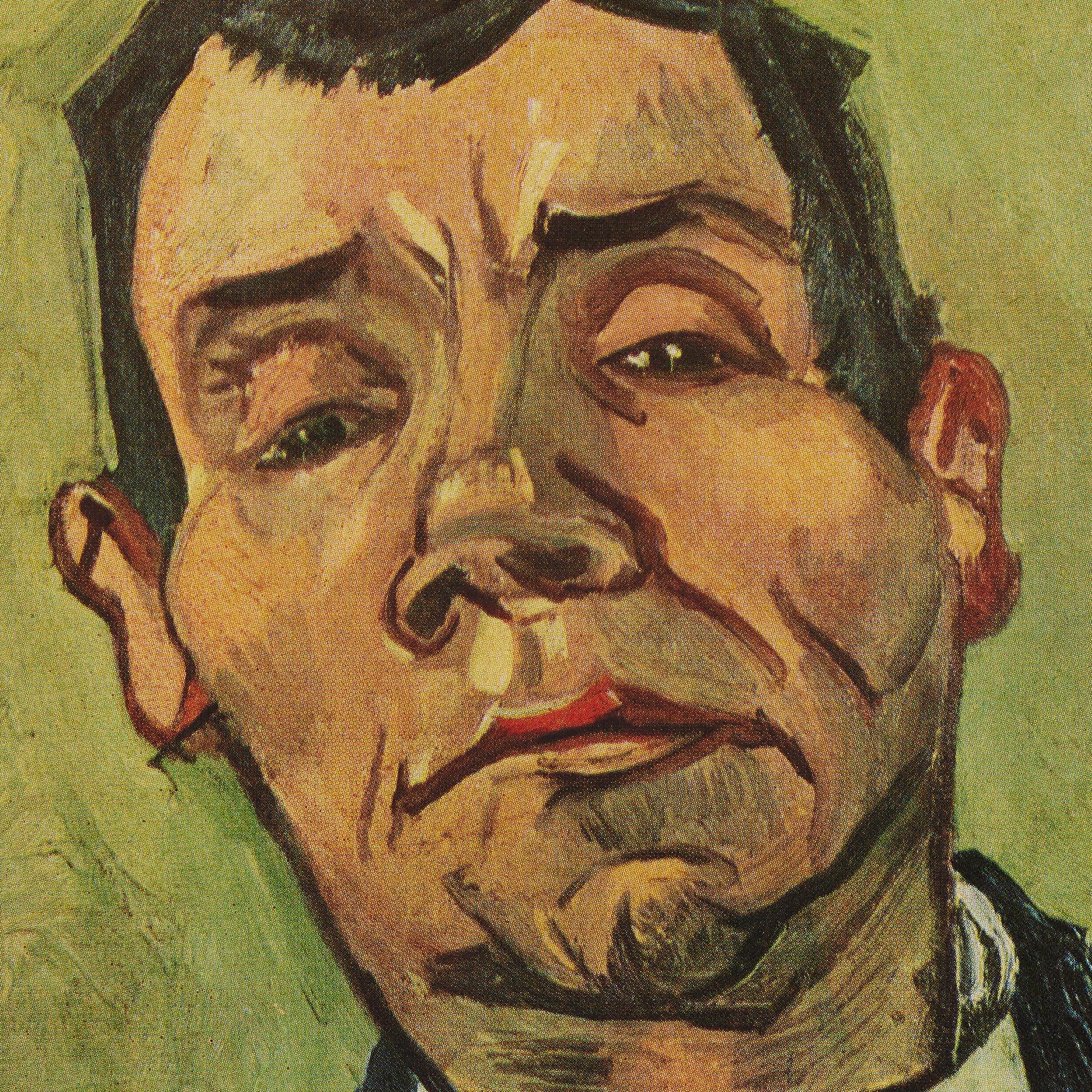 Vincent van Gogh Gerahmtes Farbklischee, Editions du Chêne, 1947 im Angebot 2