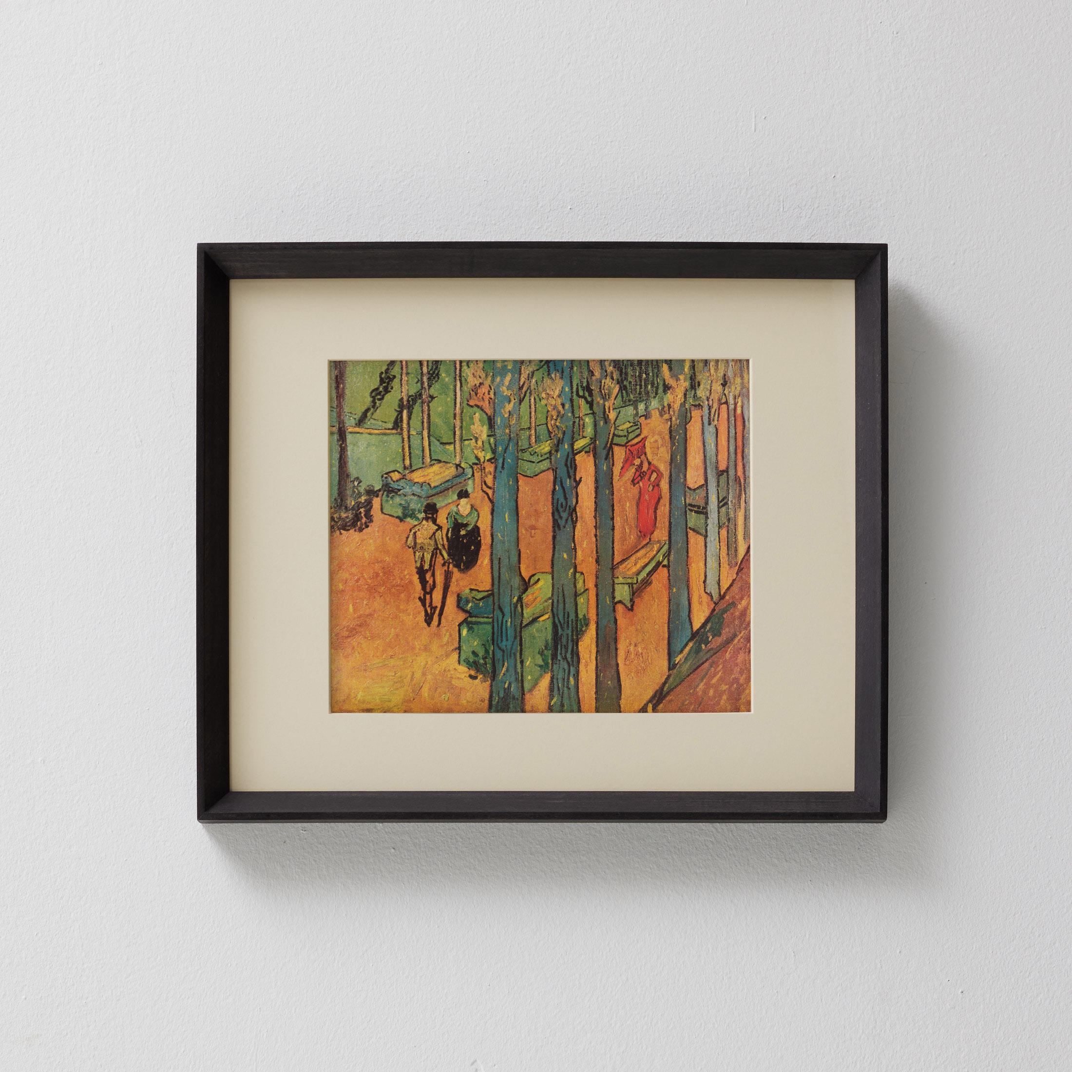 Vincent van Gogh Framed Color Cliché, Editions du Chêne, 1947 For Sale 2