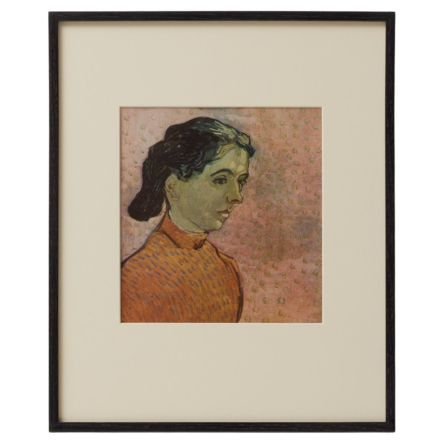 Vincent van Gogh Framed Color Cliché, Editions du Chêne, 1947