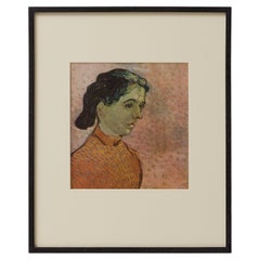 Vincent van Gogh Gerahmtes Farbklischee, Editions du Chêne, 1947