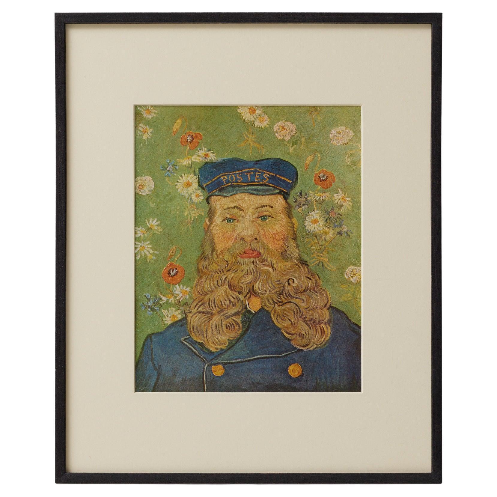Vincent van Gogh Framed Color Cliché, Editions du Chêne, 1947