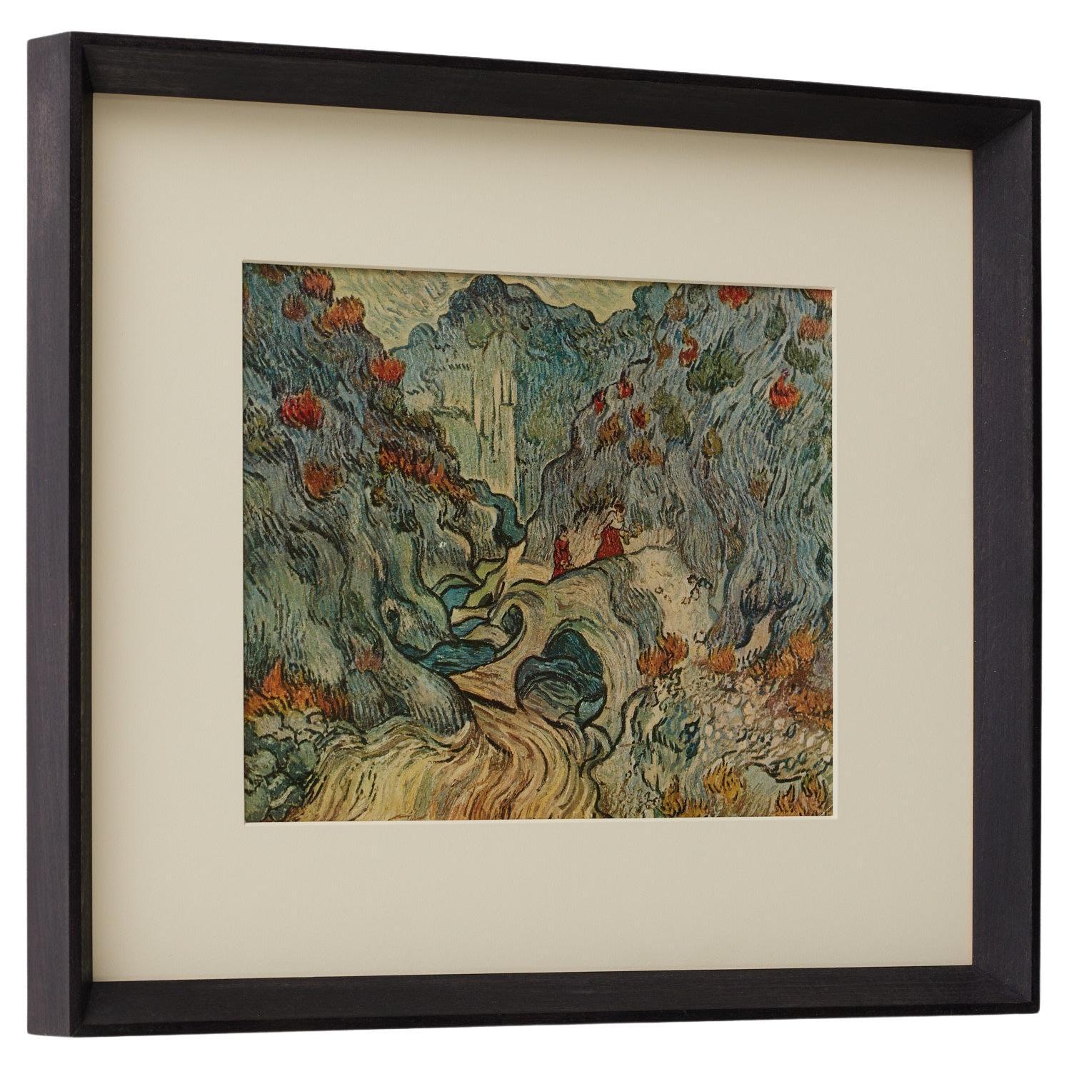 Vincent van Gogh Framed Color Cliché, Editions du Chêne, 1947