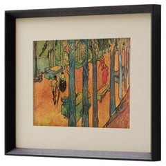 Vincent van Gogh Gerahmtes Farbklischee, Editions du Chêne, 1947
