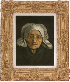 Tête de paysanne à la coiffe blanche by Vincent van Gogh