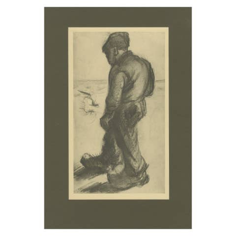 Vincent van Gogh – Peasant Walking with a Sack – 1928 Portfolio Print