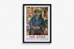 Cartel de 1960 de la exposición Van Gogh en el Museo Jacquemart-André de París