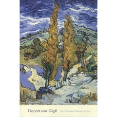 Vincent van Gogh 'Poplars on a Hill' Vintage
