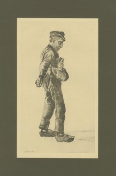 Vincent van Gogh – The Sower – 1928 Portfolio Print from Dutch Period