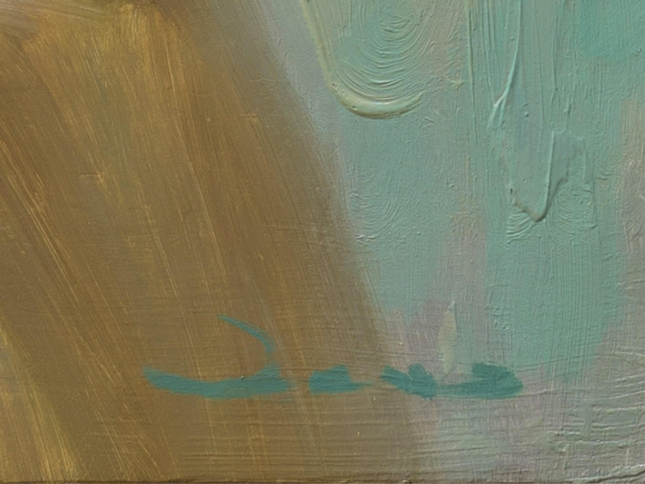 „Sonatina“ (2024) von Vincent Xeus, Original-Ölgemälde auf Leinen im Angebot 1